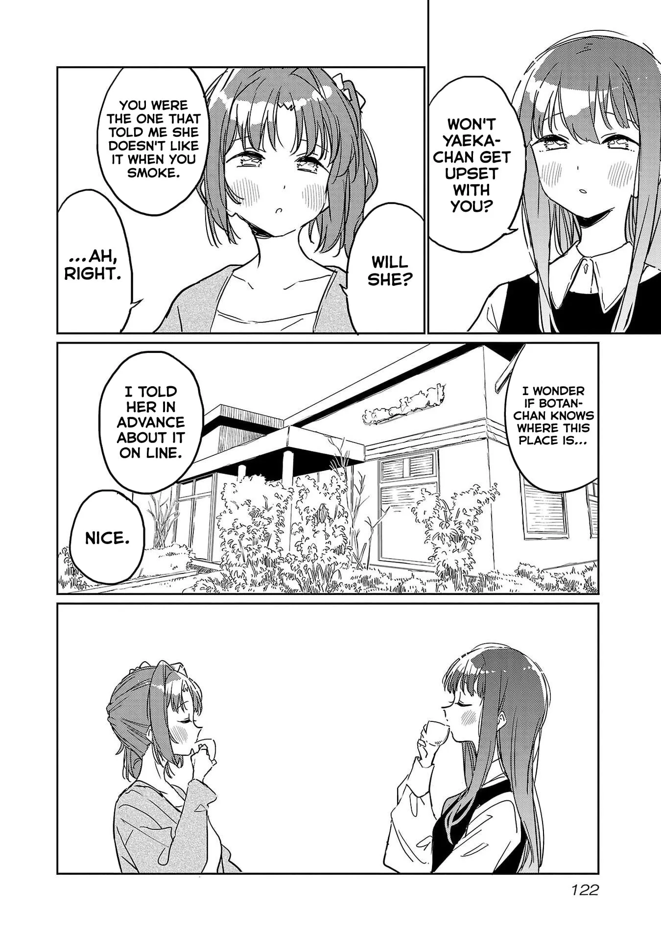 Kamiina Botan Fully Blossoms When Drunk Chapter 48 page 4 - 