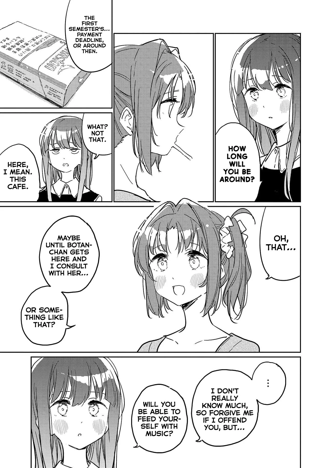 Kamiina Botan Fully Blossoms When Drunk Chapter 48 page 5 - 
