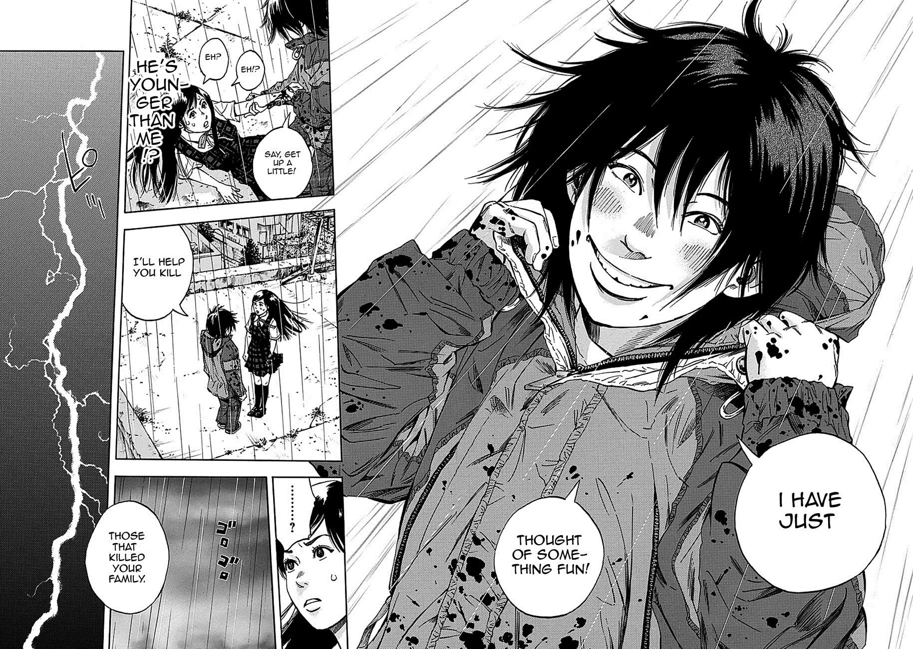 Kamisama, Kisama wo Koroshitai. Chapter 1 page 35 - 