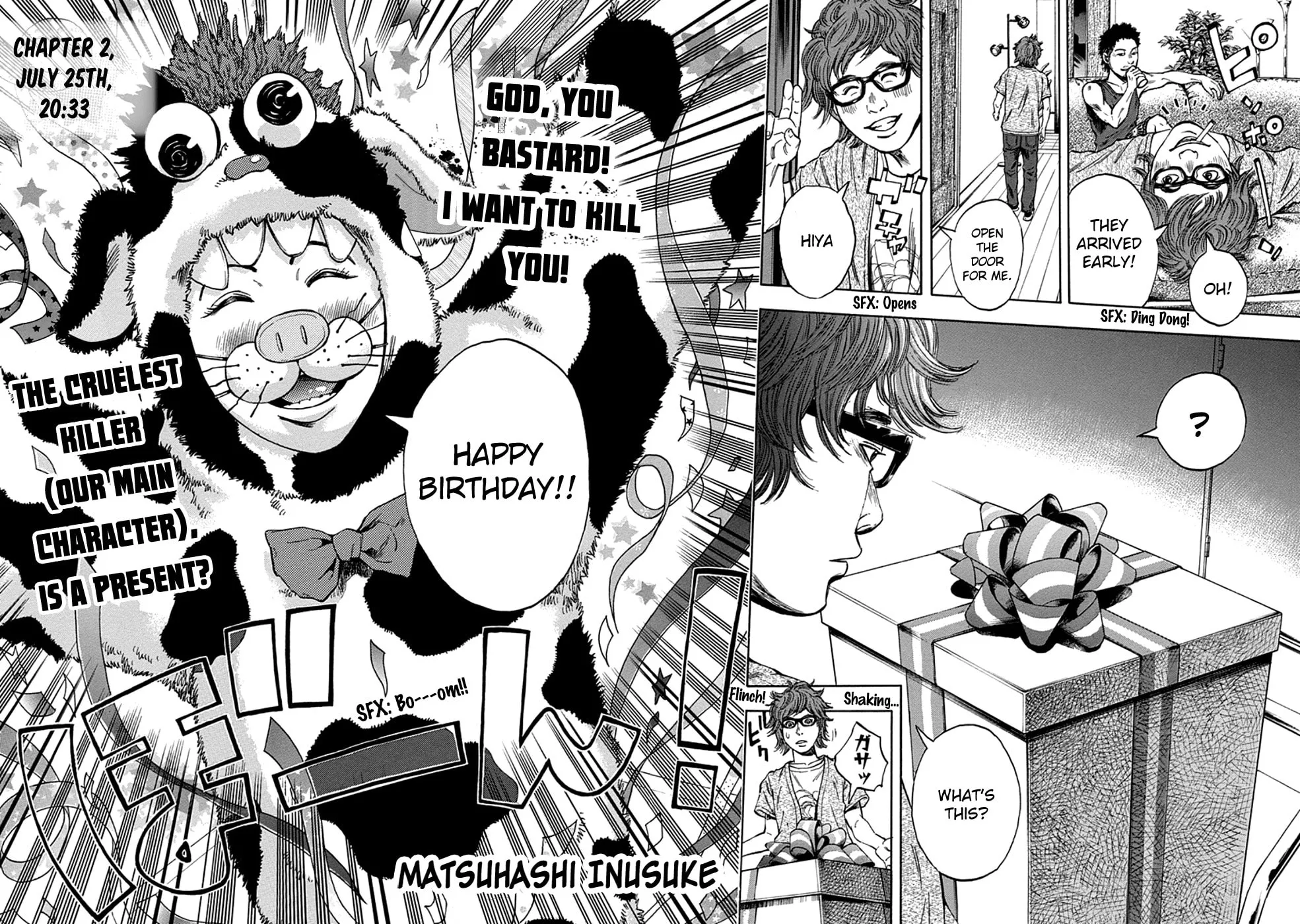 Kamisama, Kisama wo Koroshitai. Chapter 2 page 2 - 