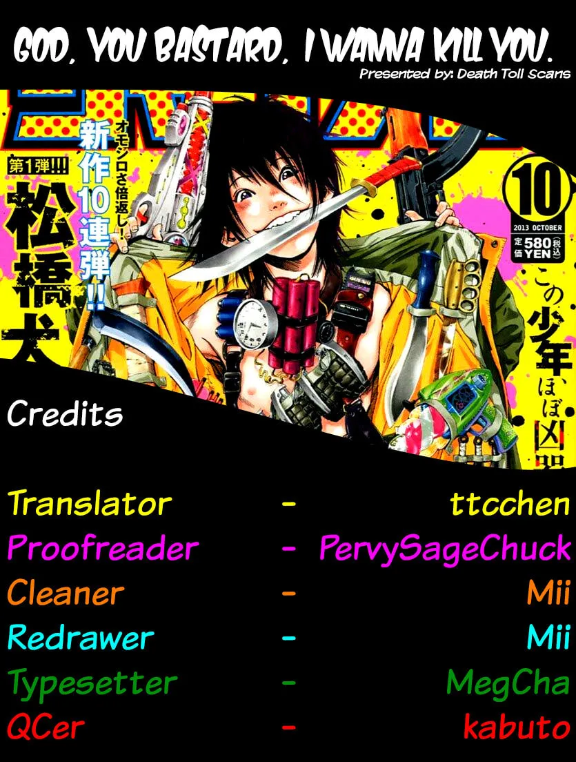 Kamisama, Kisama wo Koroshitai. Chapter 2 page 38 - 