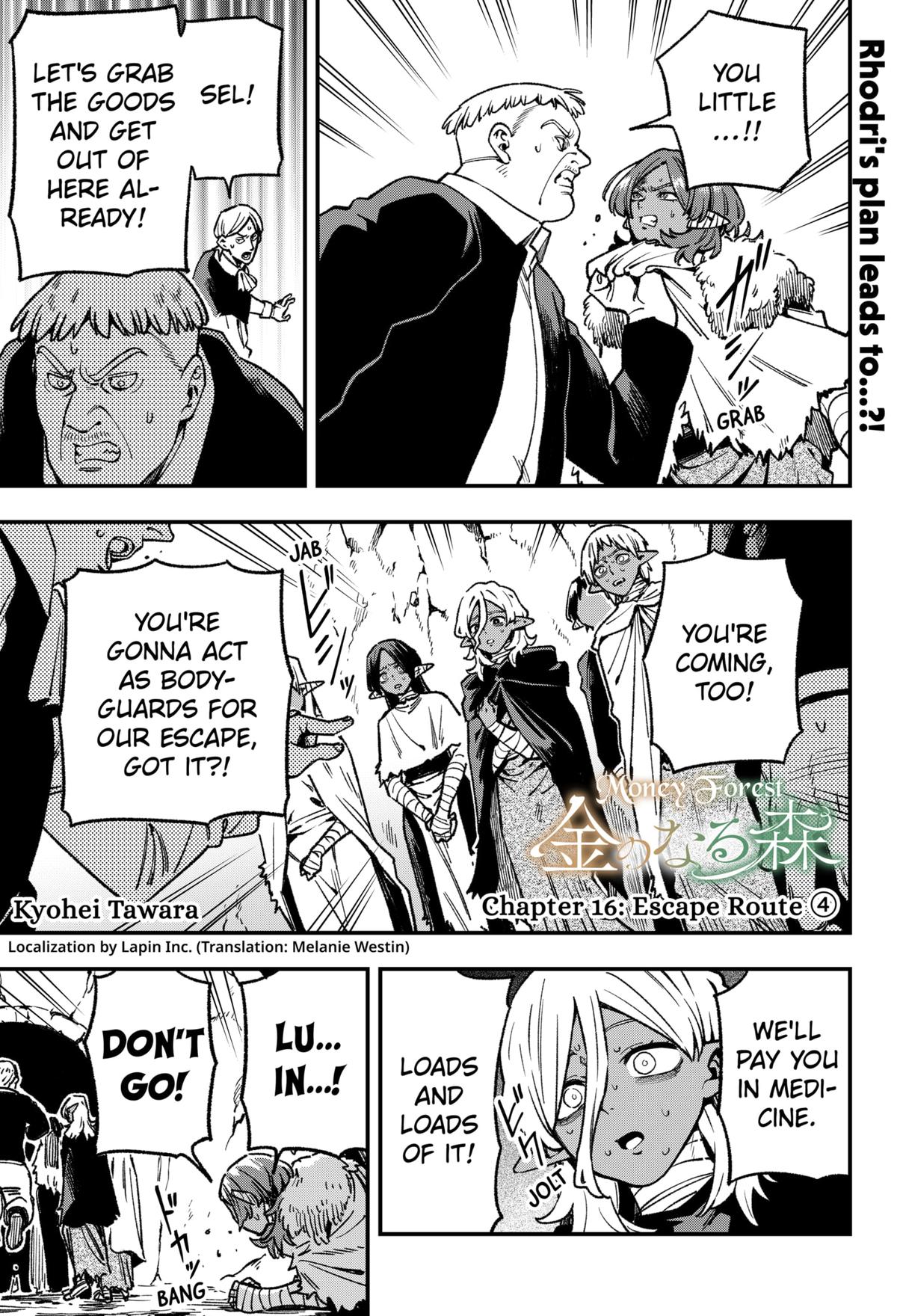 Kane no Naru Mori Chapter 16 page 1 - 
