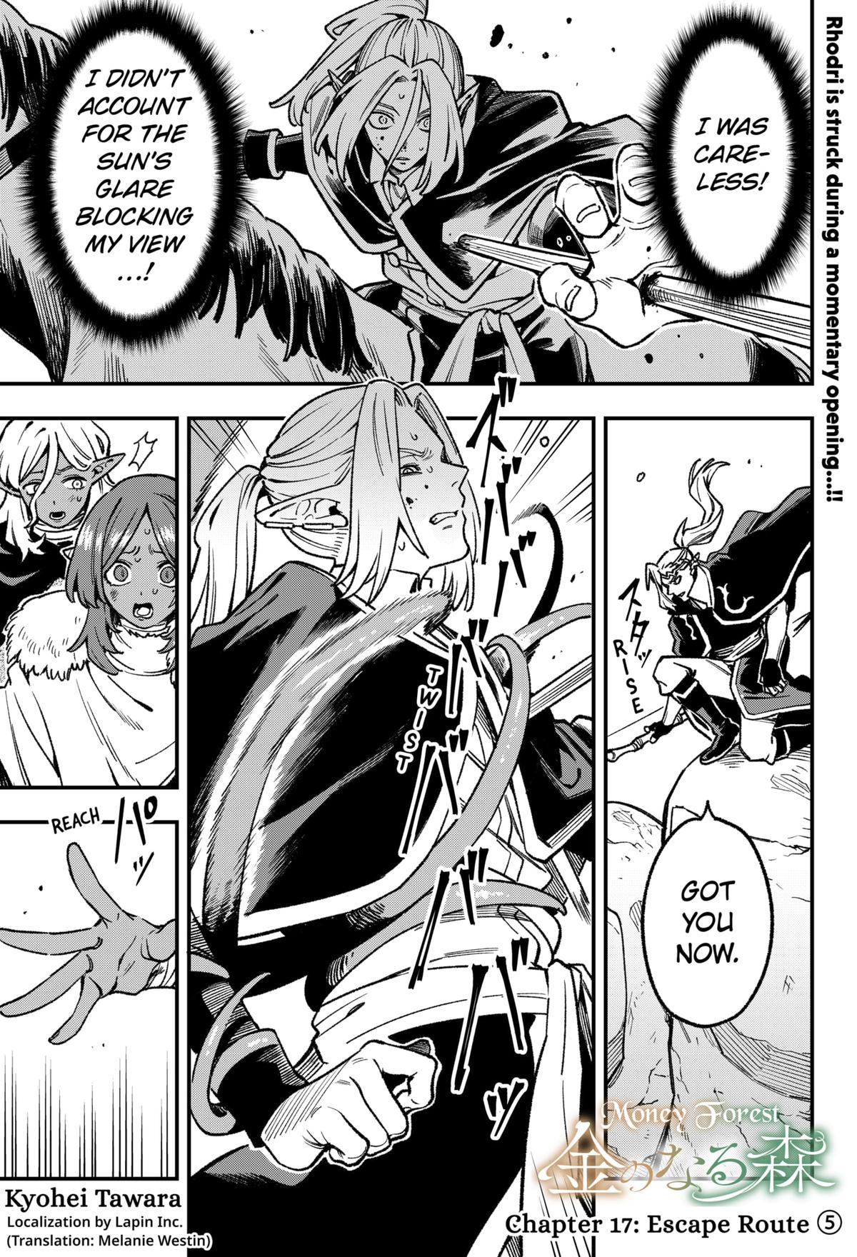 Kane no Naru Mori Chapter 17 page 1 - 