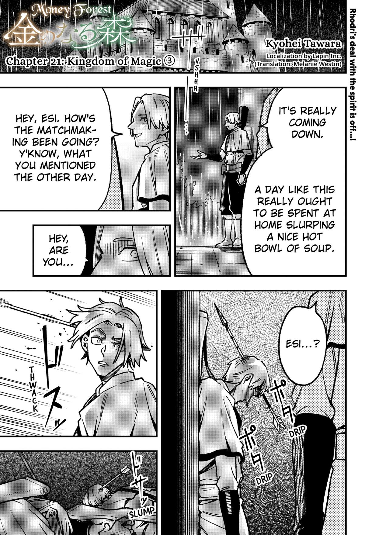 Kane no Naru Mori Chapter 21 page 1 - 