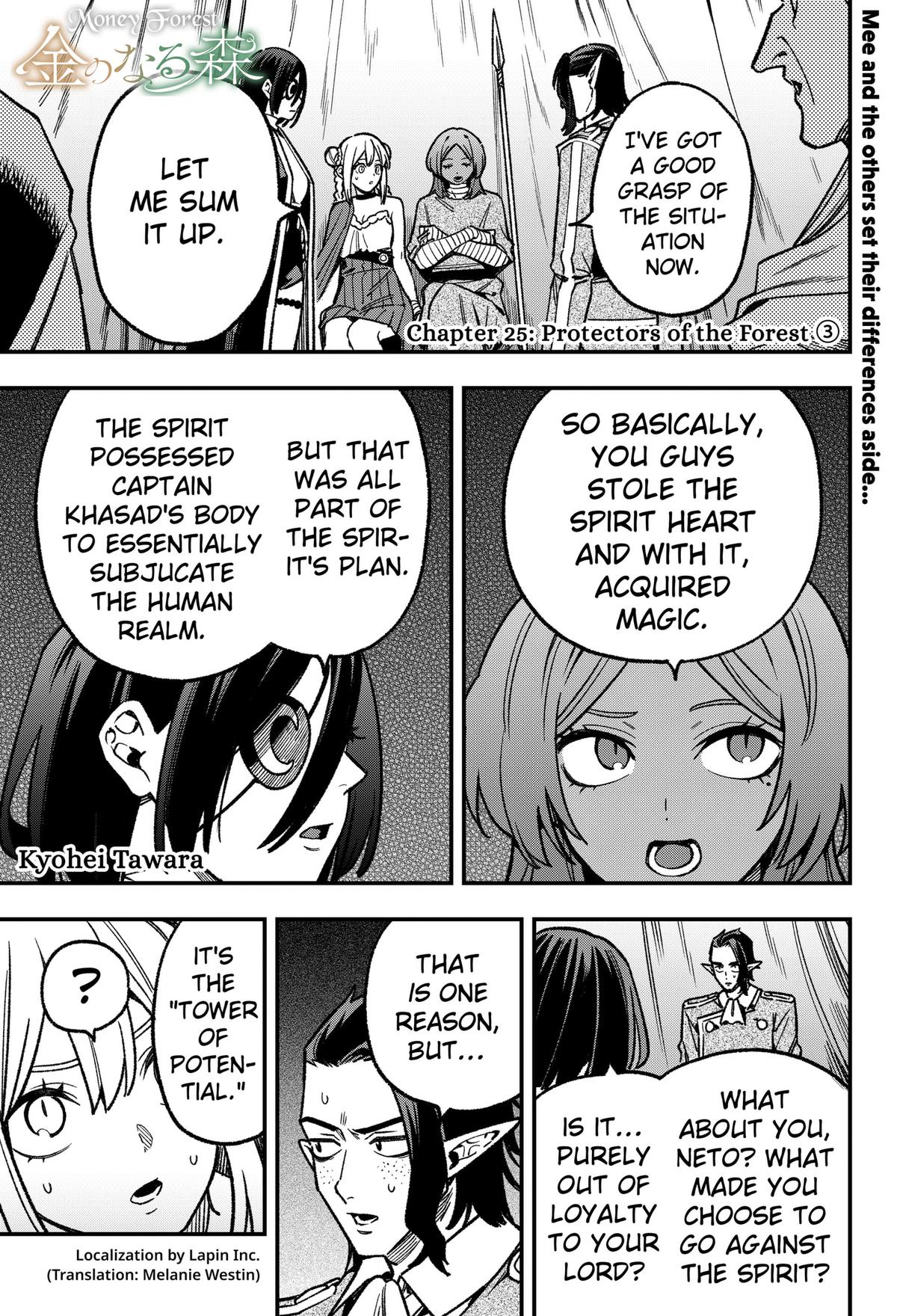 Kane no Naru Mori Chapter 25 page 1 - 