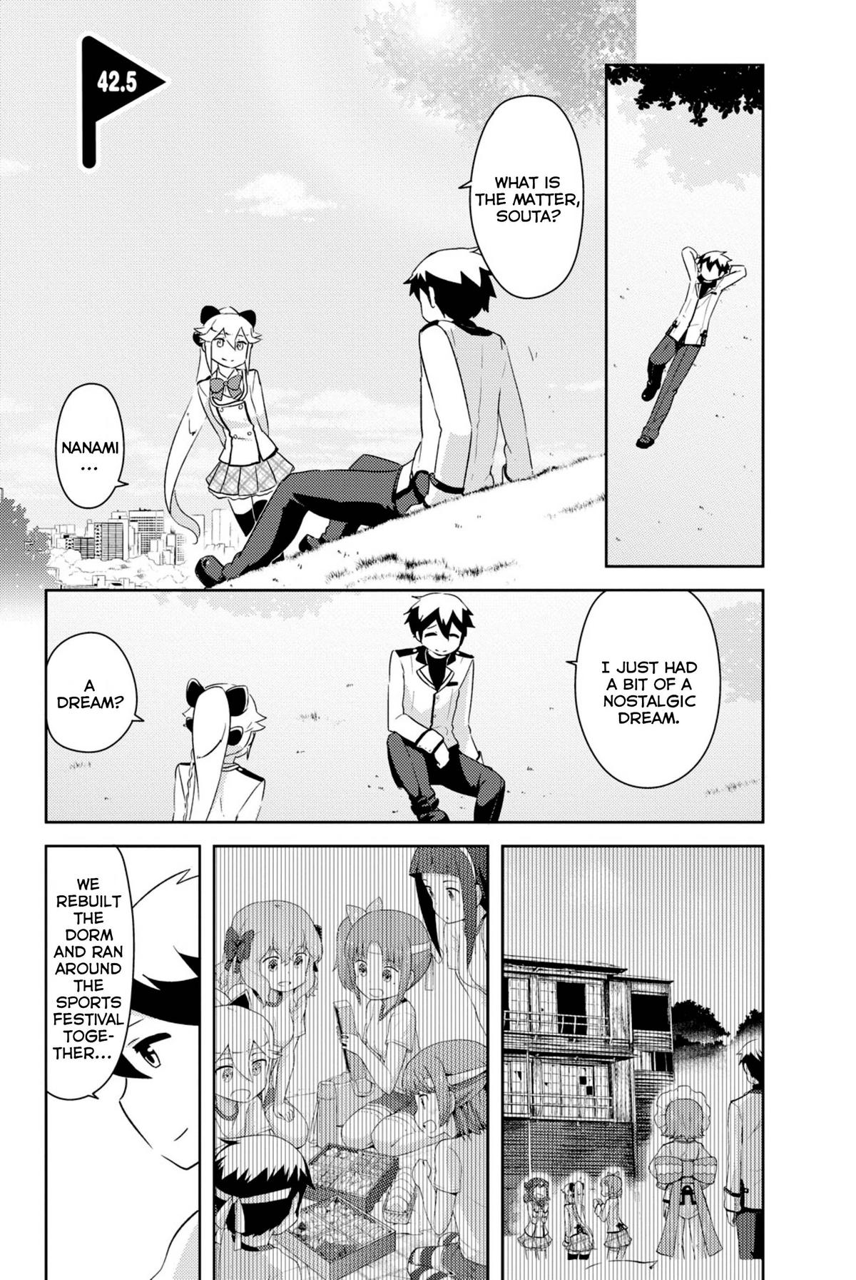 Kanojo ga Flag o Oraretara Chapter 42.5 page 2 - 
