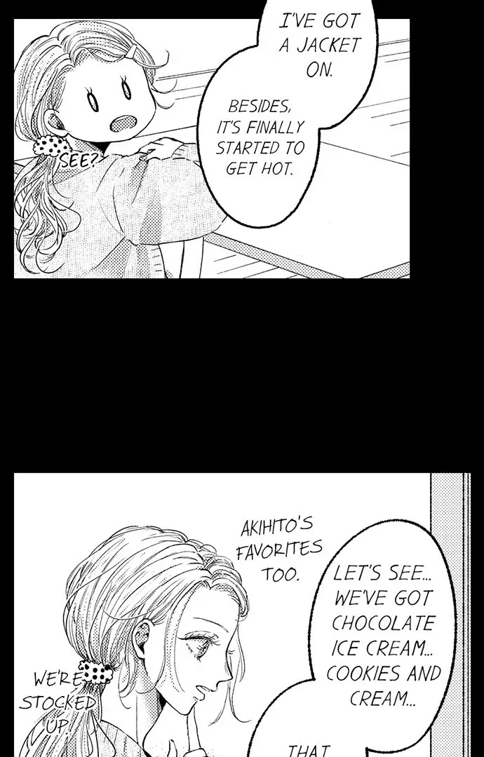 Karada ga Koisuru Keiyaku Kekkon ~ Tominaga Fusai wa Kon'ya mo Rikon Dekimasen Chapter 112 page 29 - 