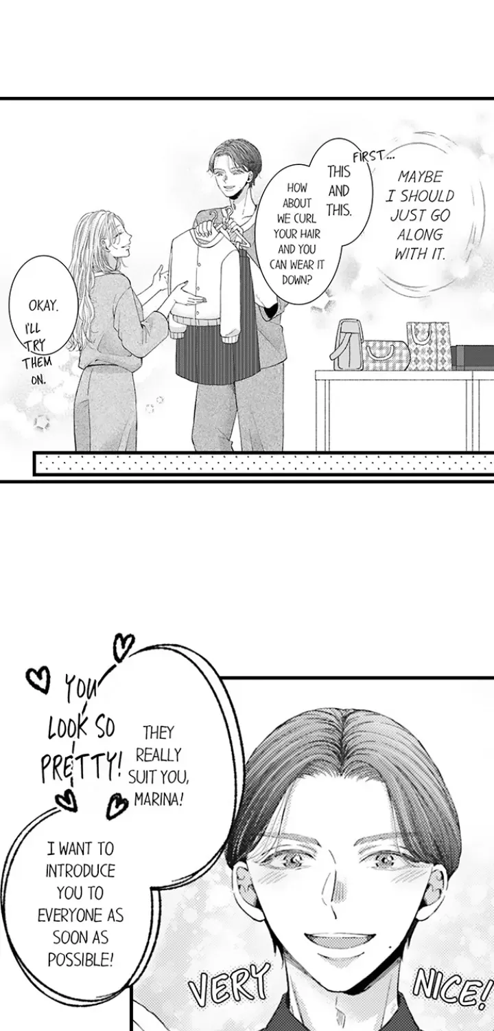 Karada ga Koisuru Keiyaku Kekkon ~ Tominaga Fusai wa Kon'ya mo Rikon Dekimasen Chapter 122 page 38 - 