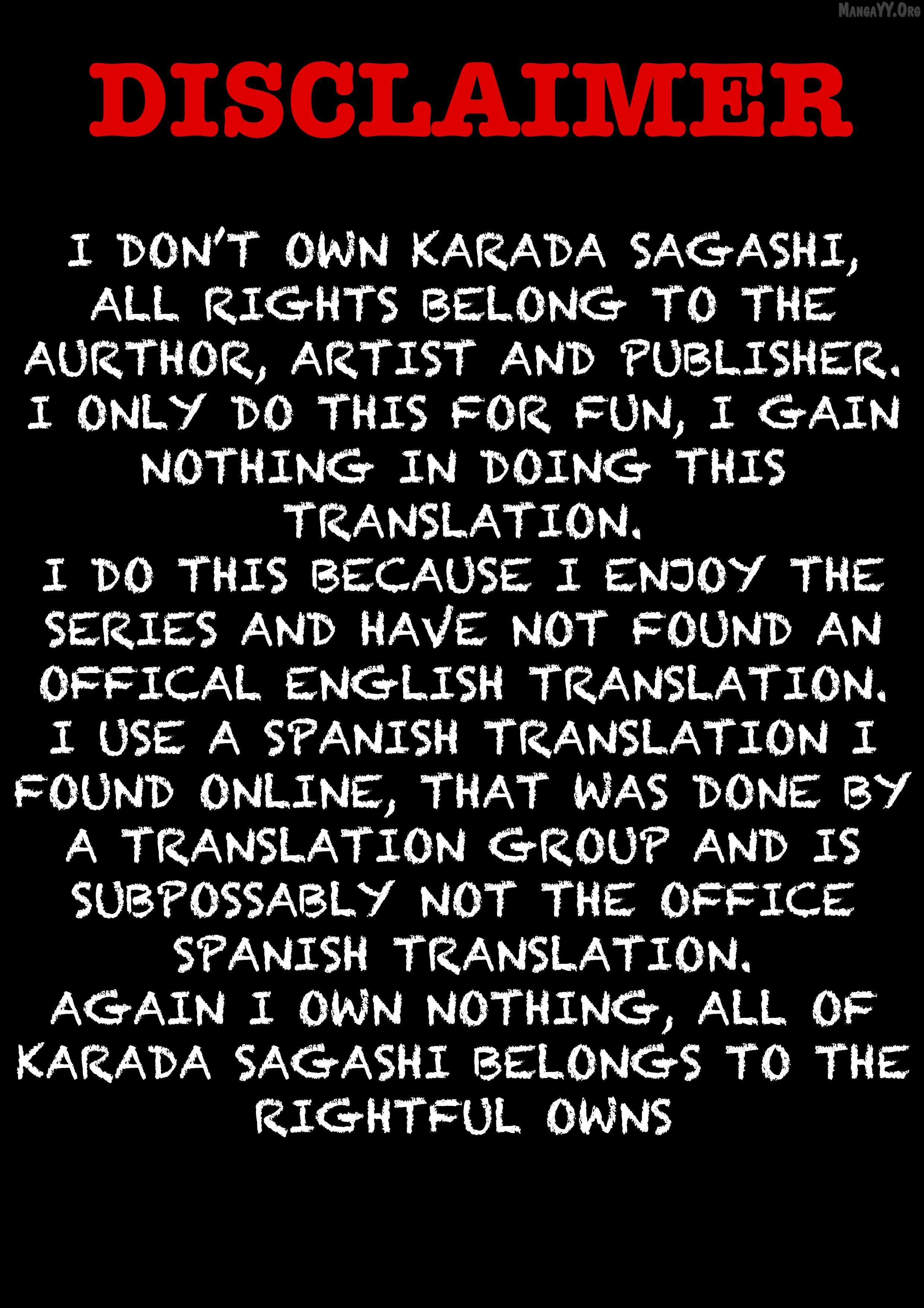 Karada Sagashi Chapter 71 page 1 - 