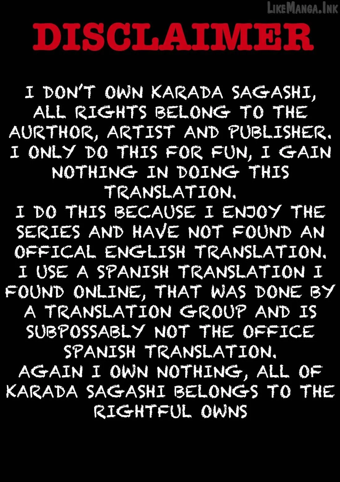 Karada Sagashi Chapter 81 page 1 - 