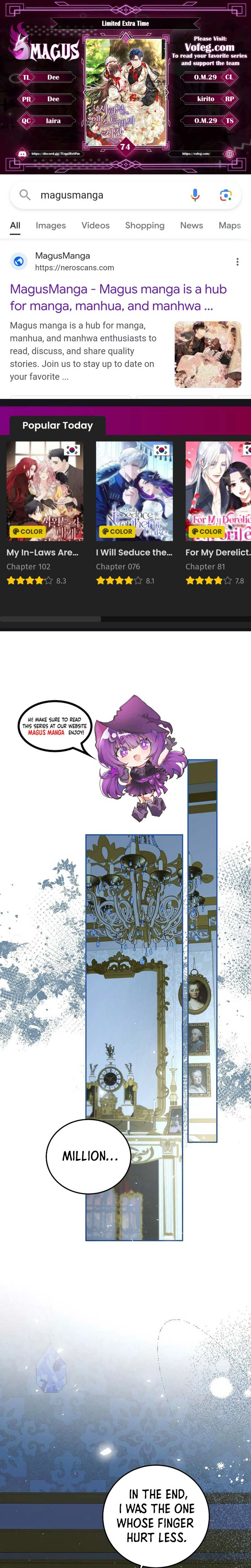 Karina's Last Days Chapter 74 page 1 - 