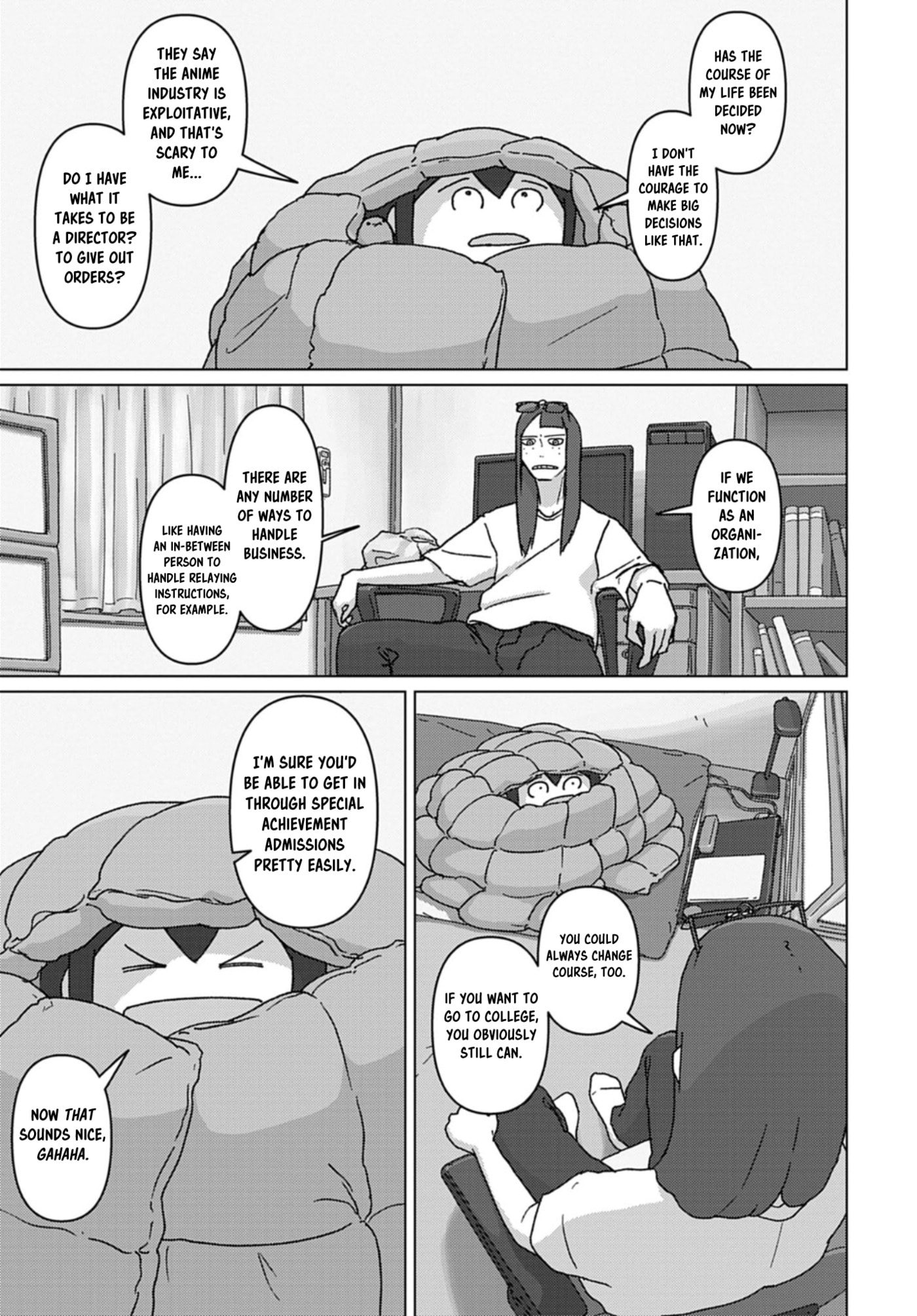 Keep Your Hands Off Eizouken! Chapter 74 page 5 - 