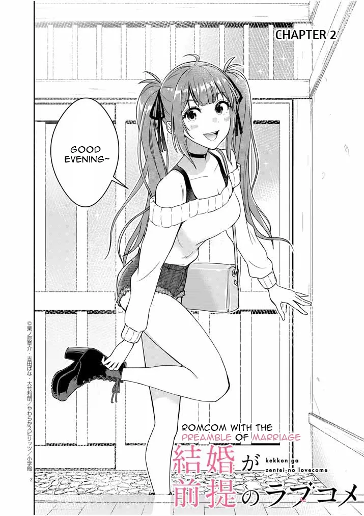 Kekkon ga Zentei no LoveCom Chapter 2 page 2 - 