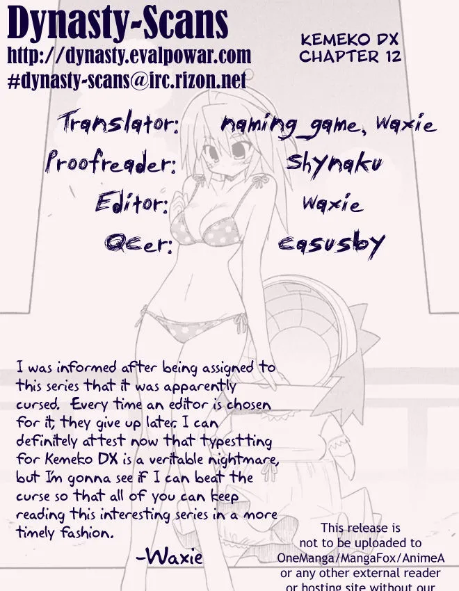 Kemeko Deluxe! Chapter 12 page 29 - 