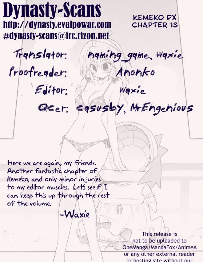Kemeko Deluxe! Chapter 13 page 27 - 
