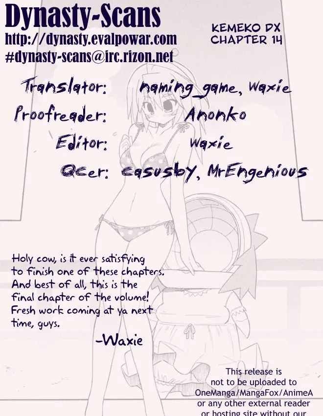 Kemeko Deluxe! Chapter 14 page 31 - 