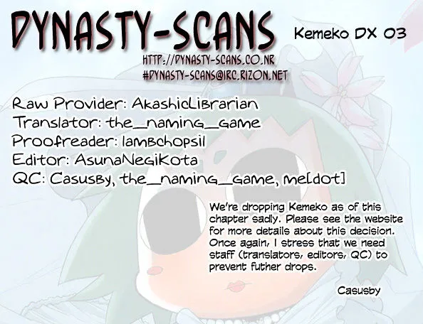 Kemeko Deluxe! Chapter 3 page 1 - 