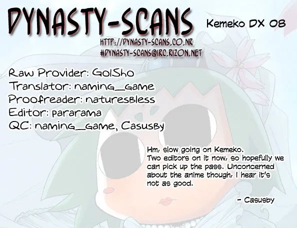 Kemeko Deluxe! Chapter 8 page 31 - 