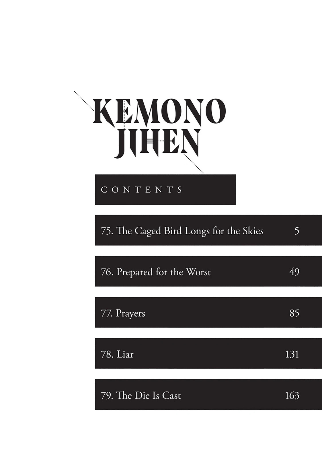 Kemono Jihen Chapter 75 page 5 - 