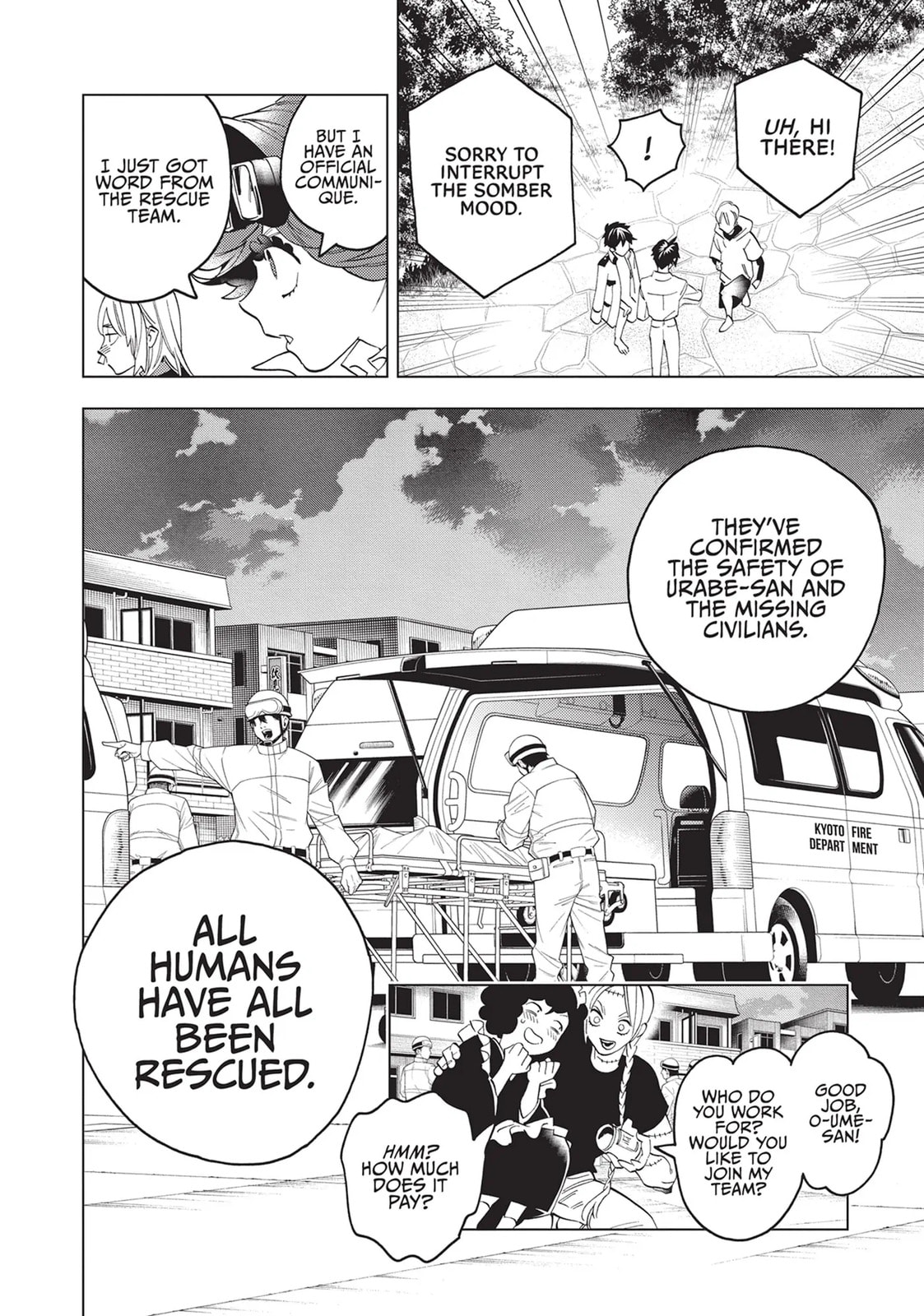 Kemono Jihen Chapter 76 page 6 - 