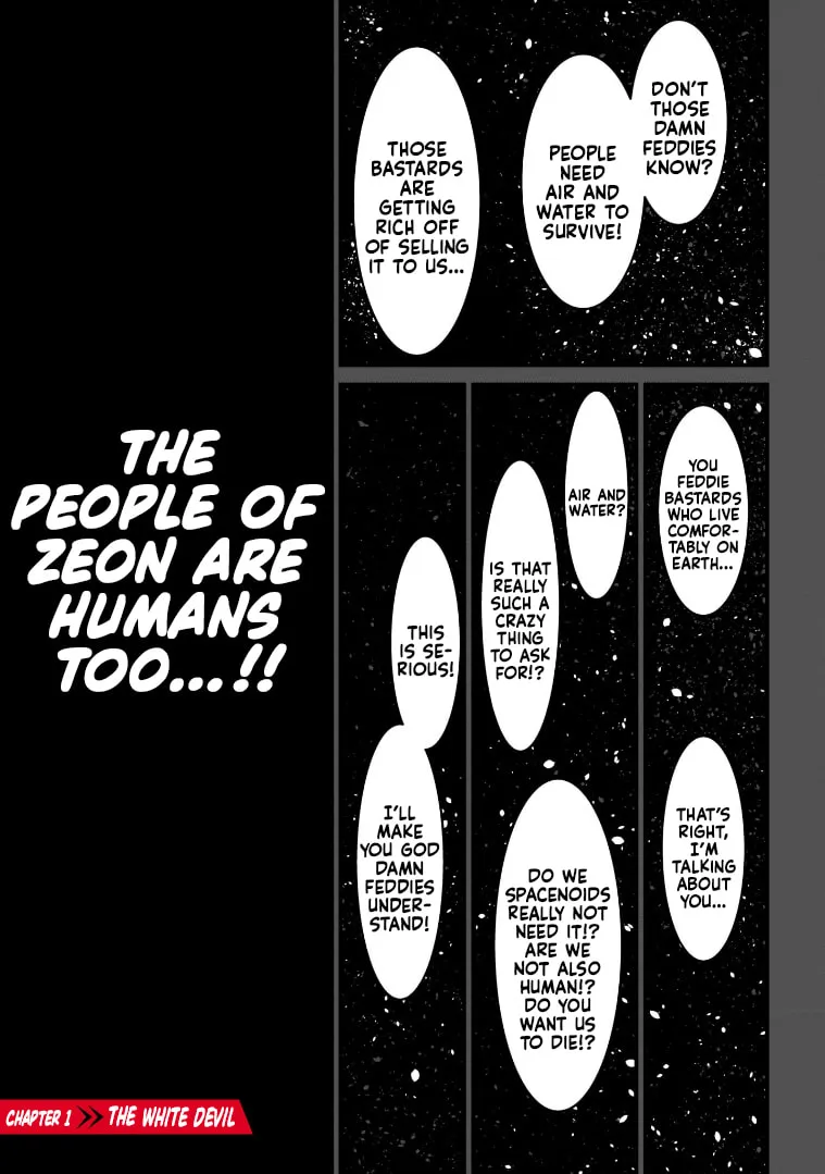 Kidou Senshi Gundam: Flanagan Boon Senki Chapter 1 page 2 - 