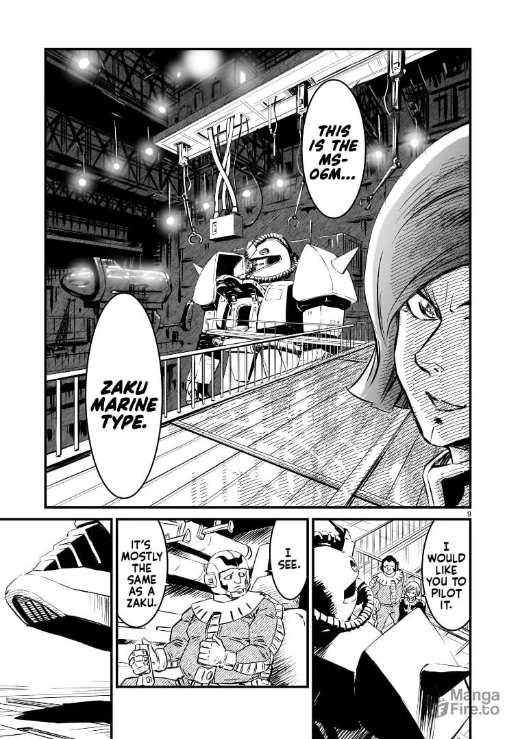 Kidou Senshi Gundam: Flanagan Boon Senki Chapter 1 page 9 - 