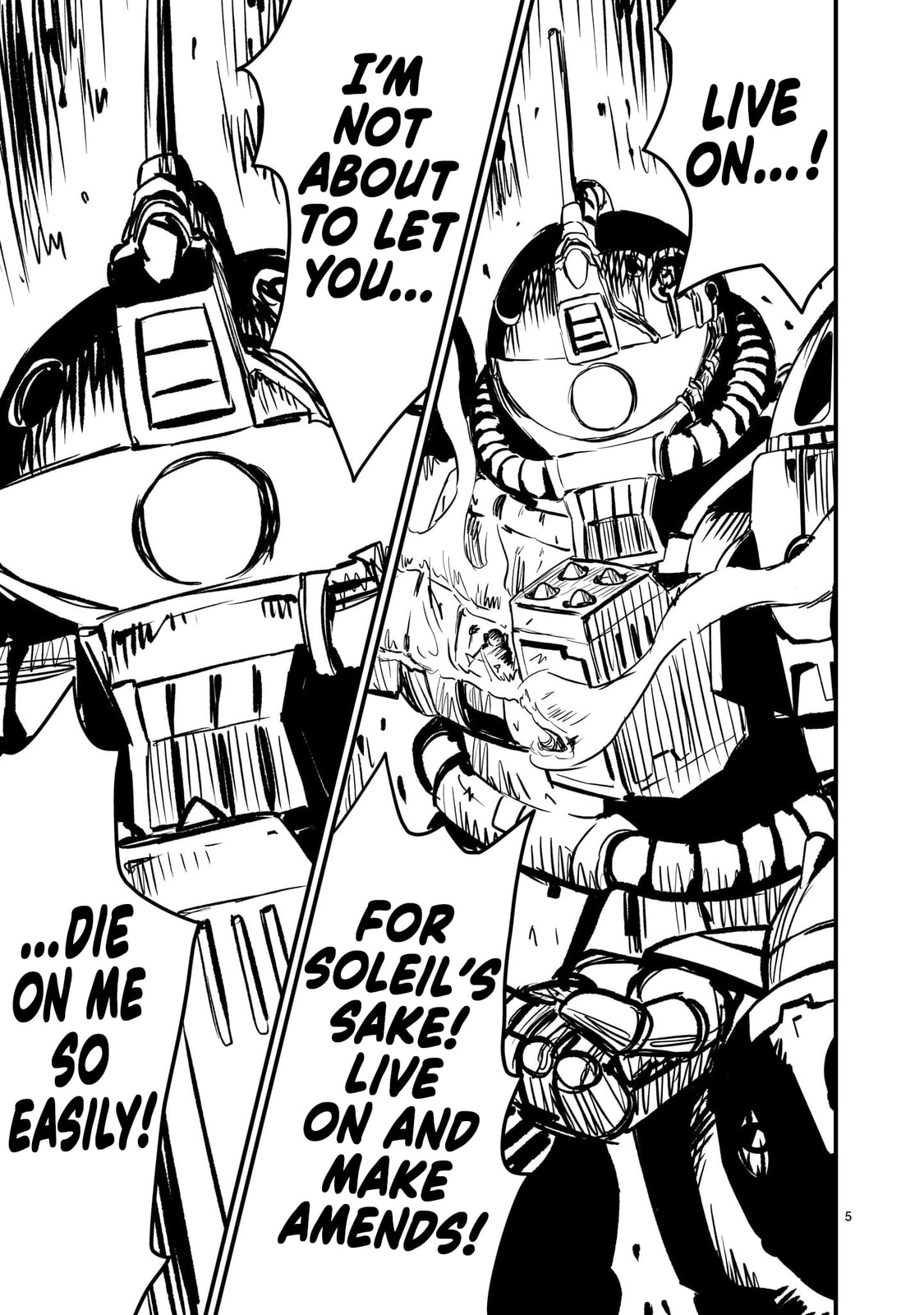 Kidou Senshi Gundam: Flanagan Boon Senki Chapter 36 page 5 - 