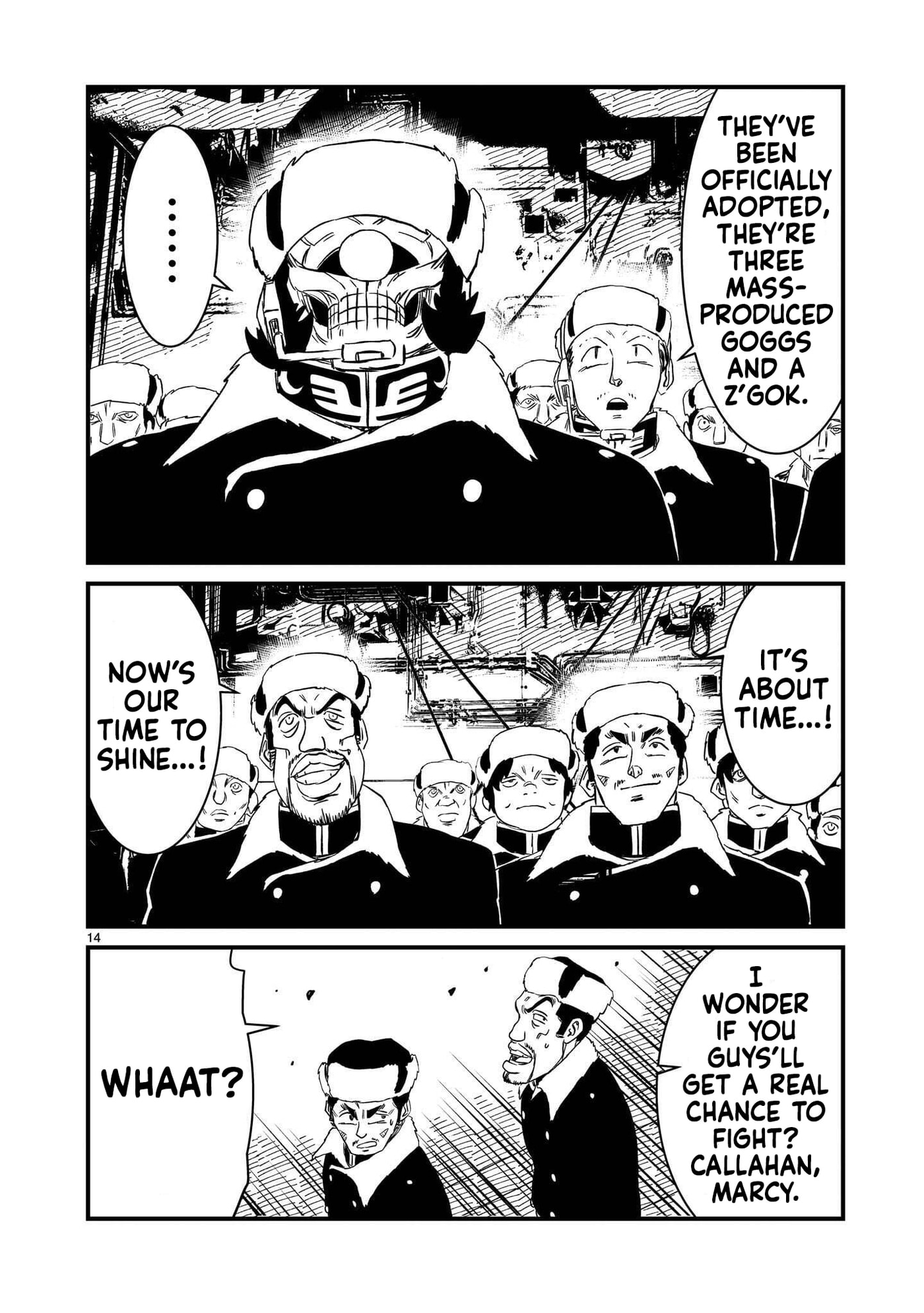 Kidou Senshi Gundam: Flanagan Boon Senki Chapter 37 page 14 - 