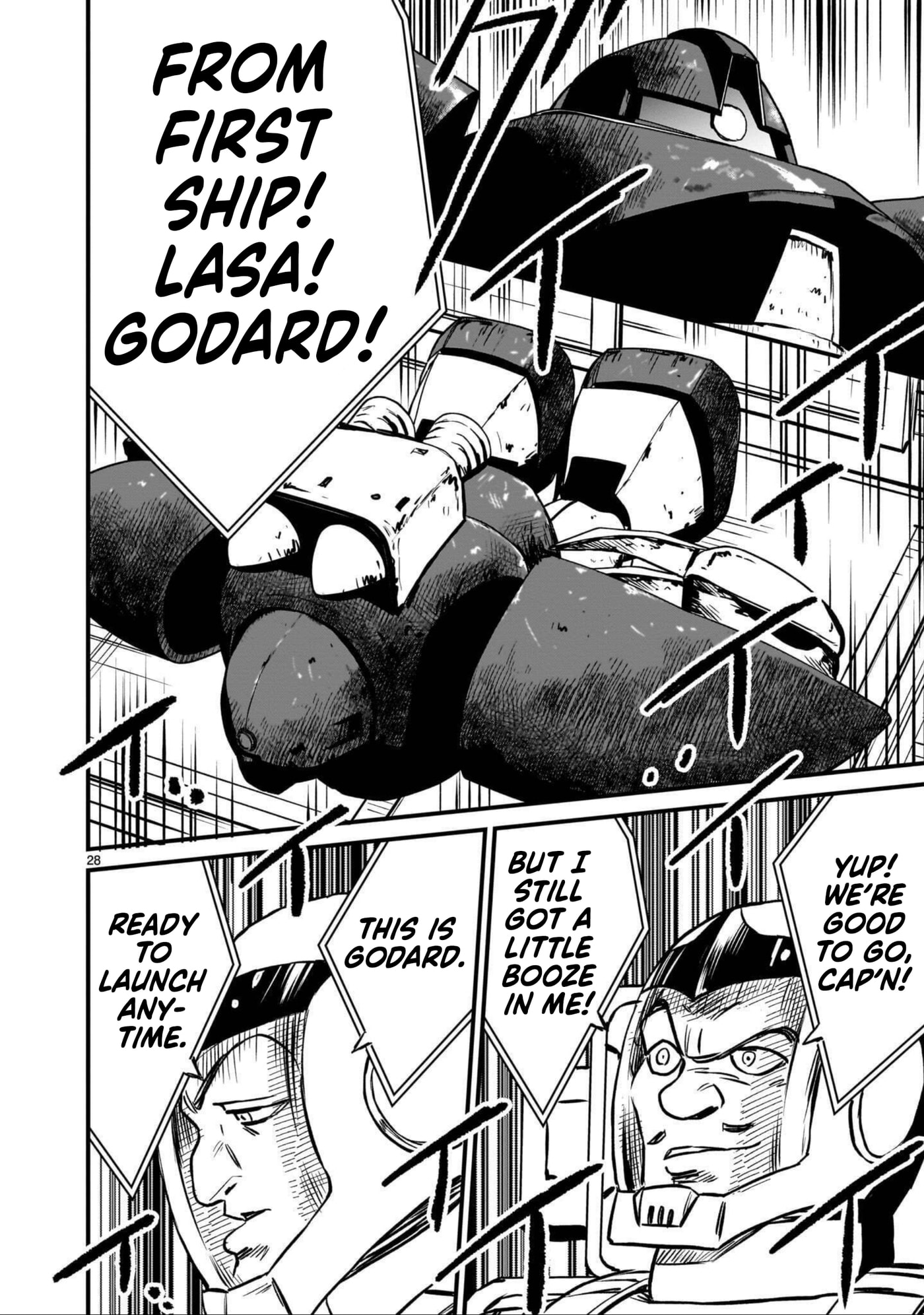 Kidou Senshi Gundam: Flanagan Boon Senki Chapter 41 page 28 - 