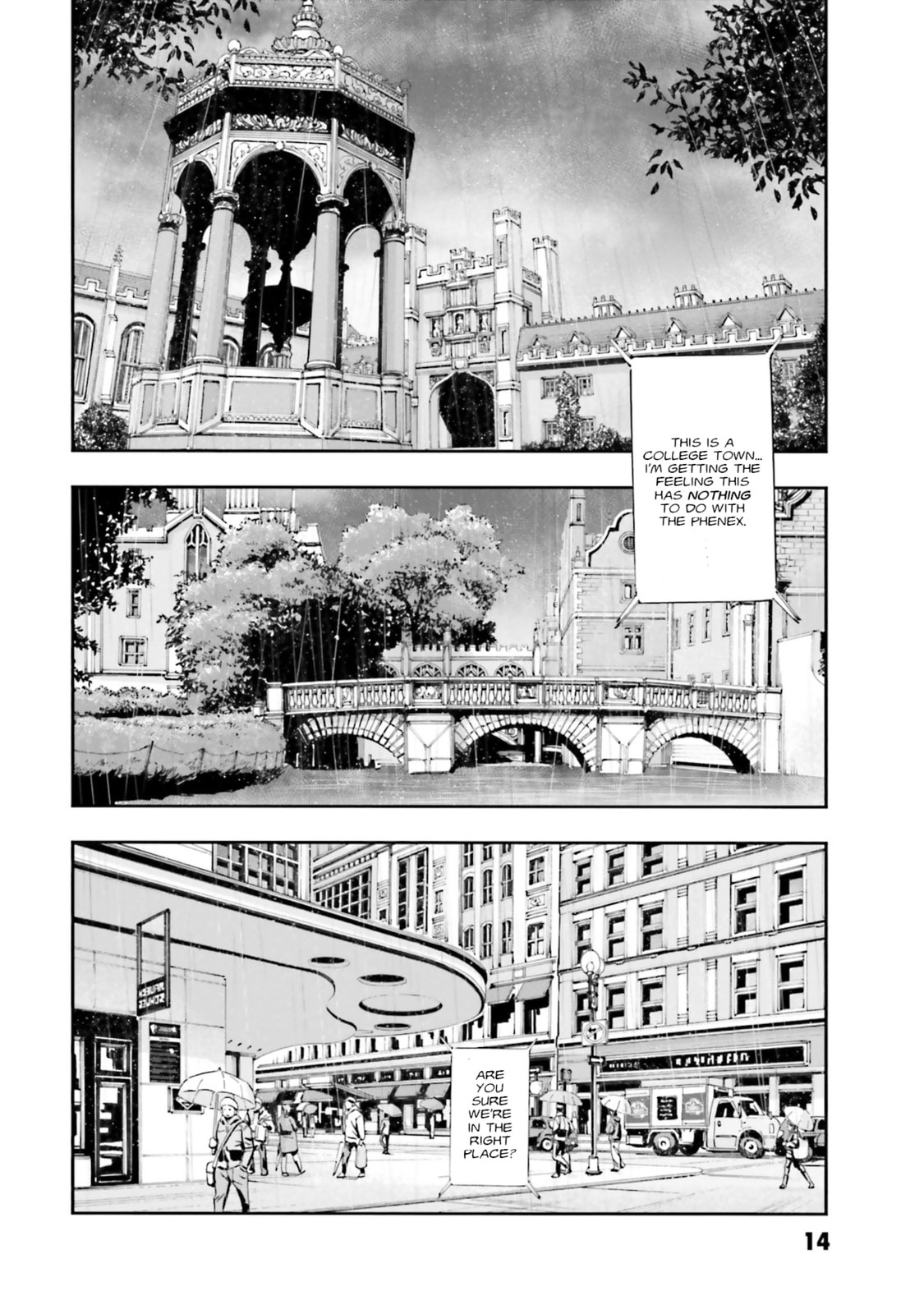 Kidou Senshi Gundam NT Chapter 13 page 14 - 