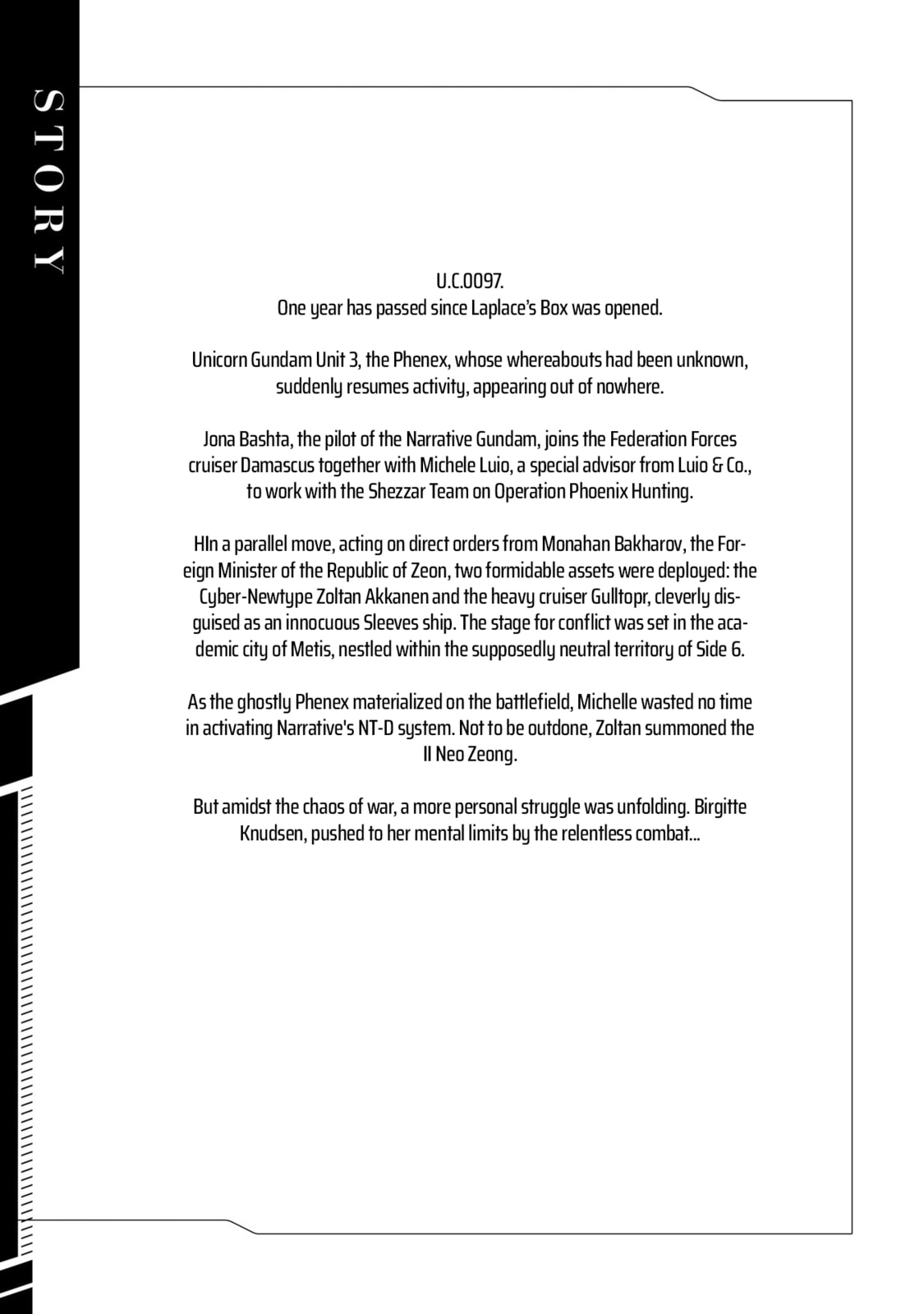Kidou Senshi Gundam NT Chapter 21 page 4 - 