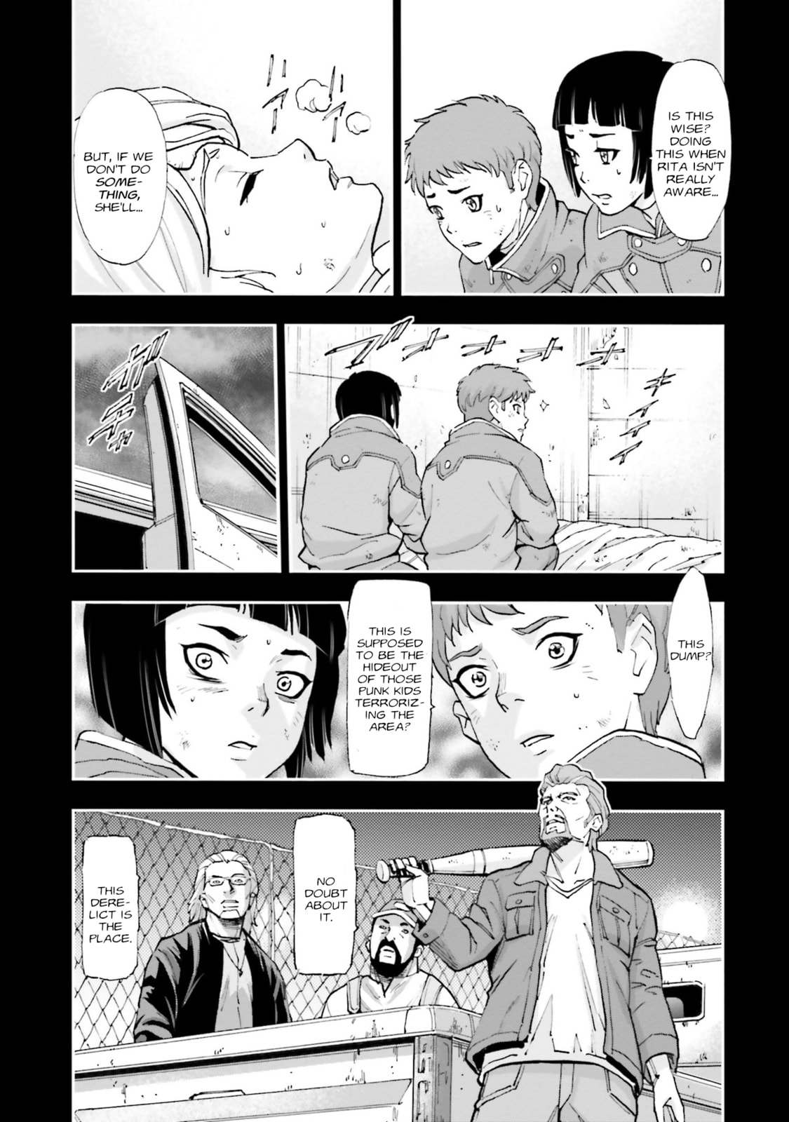 Kidou Senshi Gundam NT Chapter 22 page 38 - 
