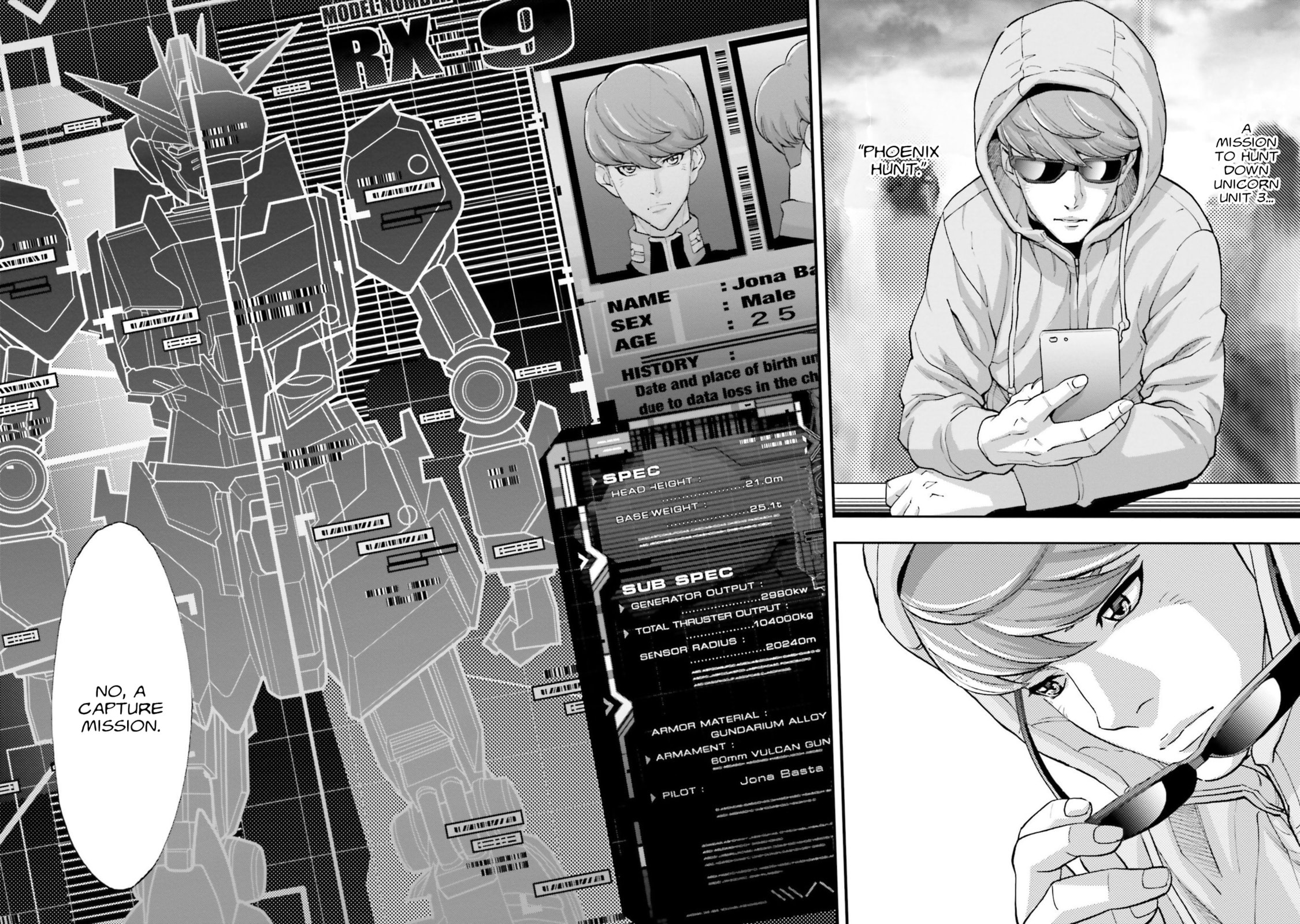 Kidou Senshi Gundam NT Chapter 3 page 25 - 