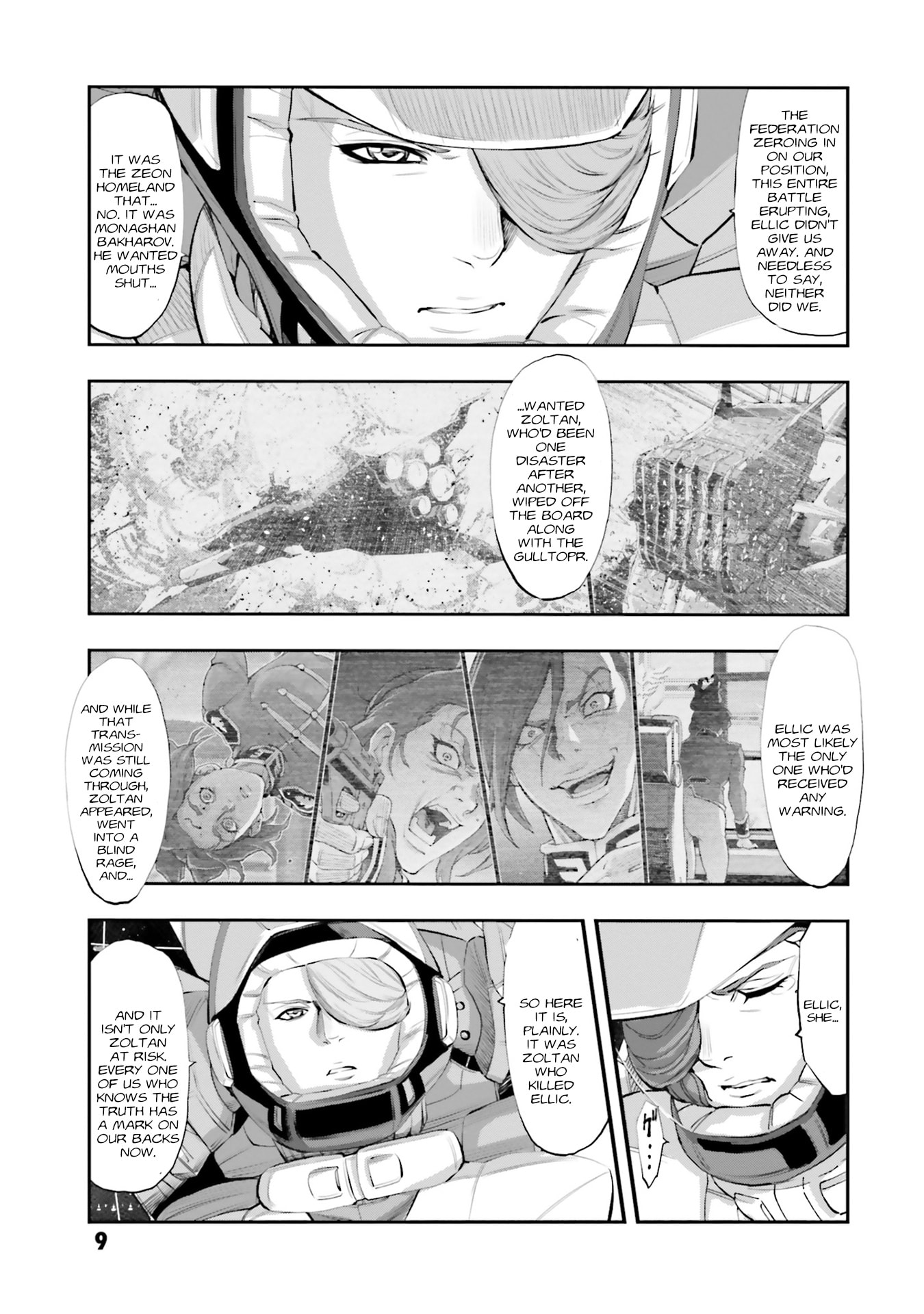 Kidou Senshi Gundam NT Chapter 45 page 10 - 