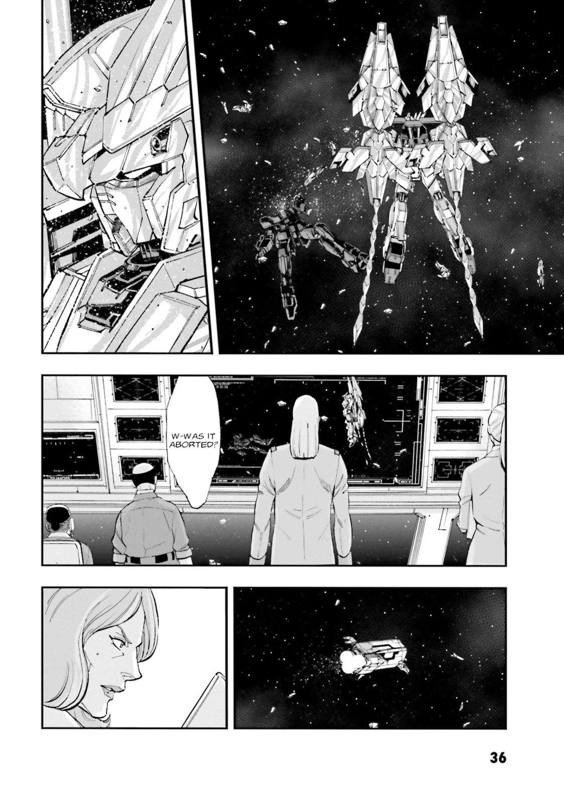Kidou Senshi Gundam NT Chapter 9 page 36 - 