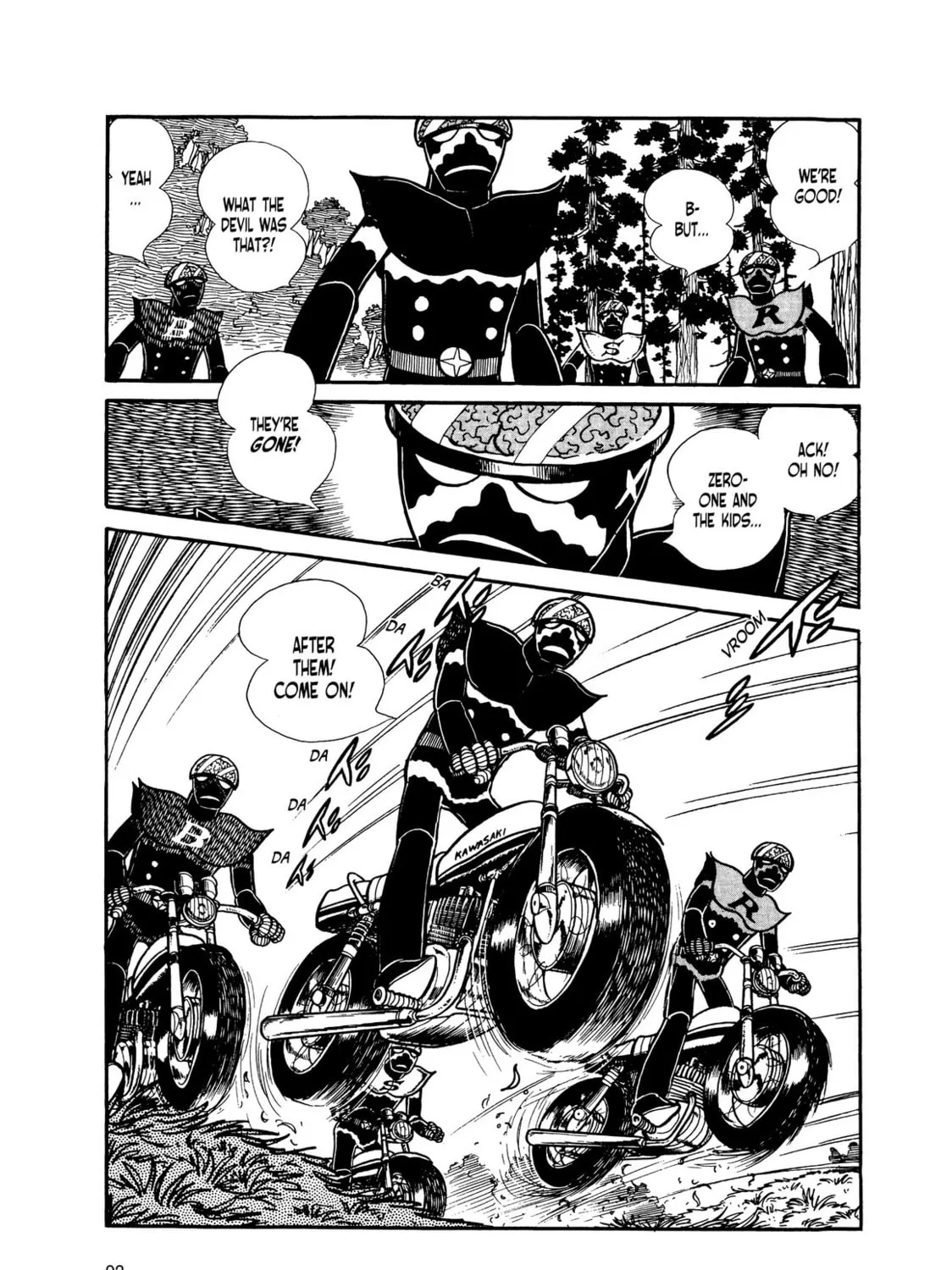 Kikaider Chapter 11 page 1 - 