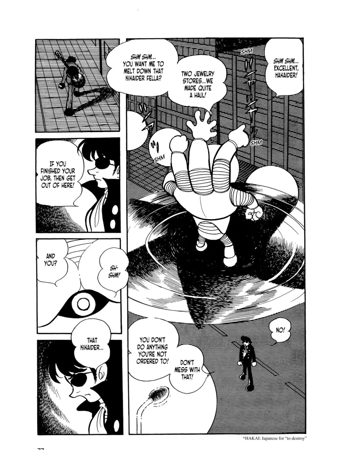 Kikaider Chapter 7 page 137 - 