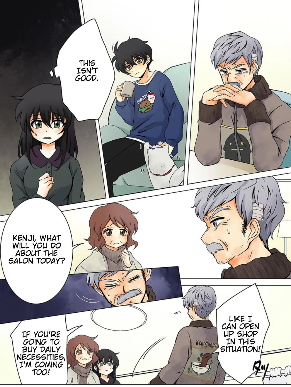 Kill My Mother Chapter 16 page 21 - 