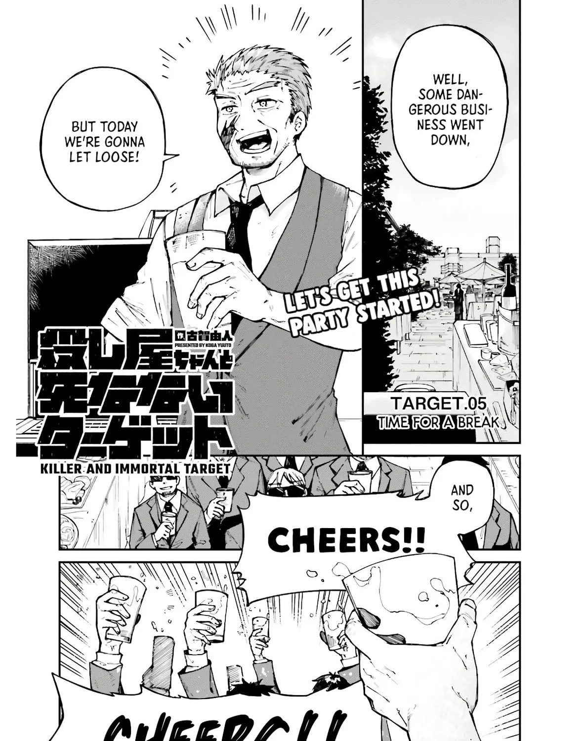 Killer and Immortal Target Chapter 5 page 1 - 