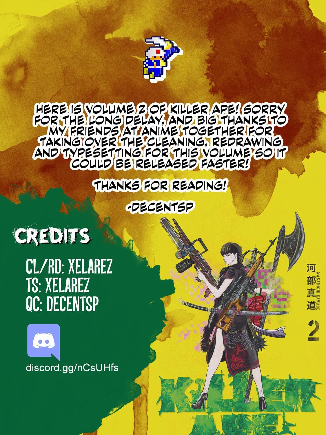 Killer Ape Chapter 16 page 39 - 