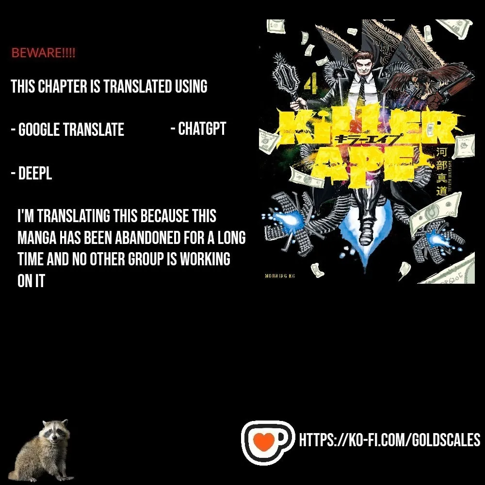 Killer Ape Chapter 32 page 1 - 