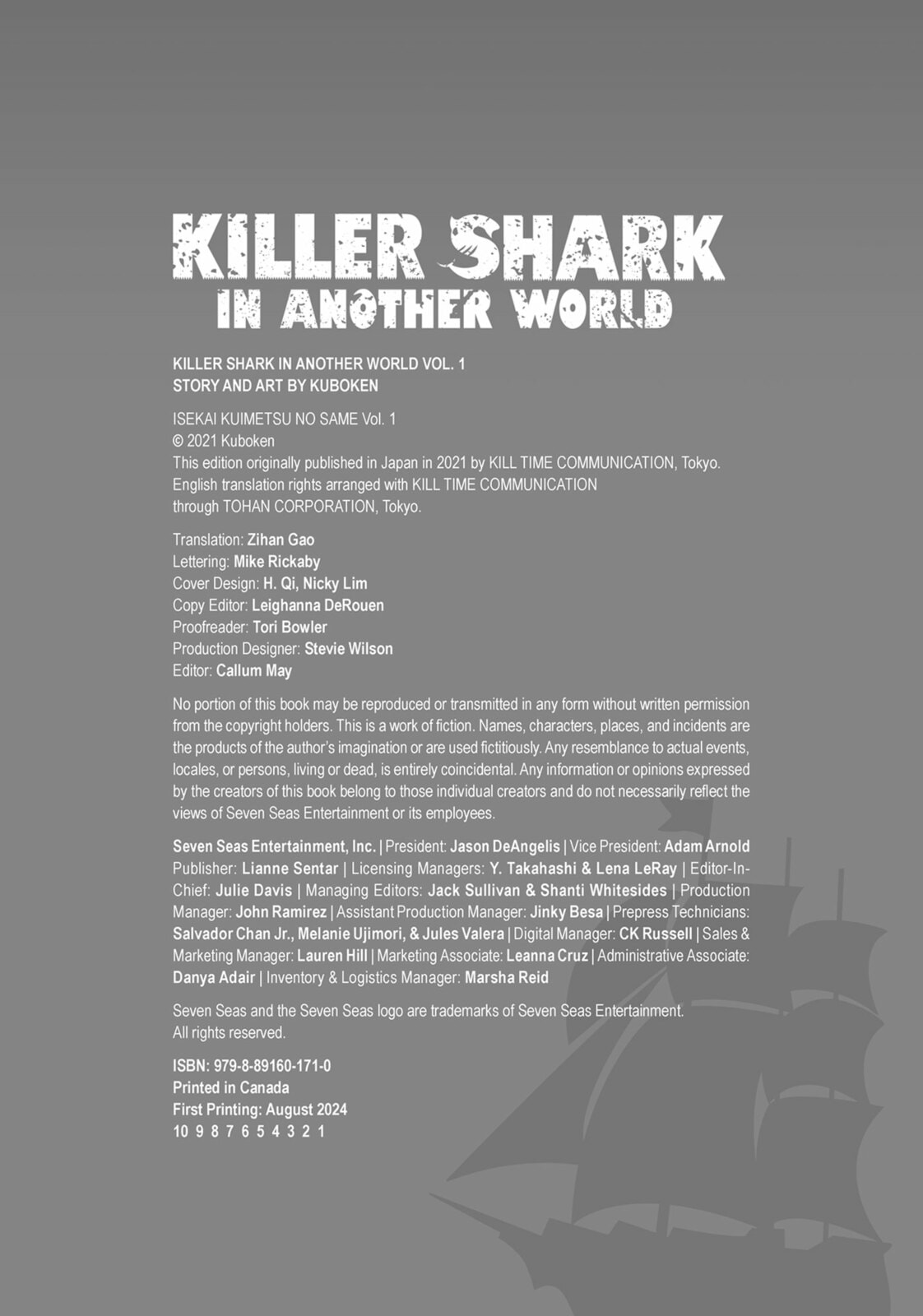 Killer Shark In Another World Chapter 5.5 page 8 - 
