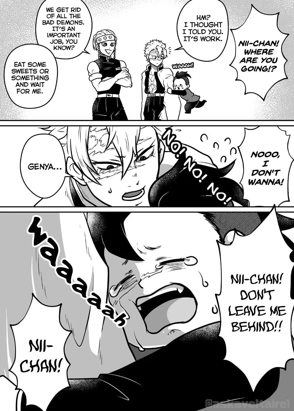 Kimetsu no Yaiba - Genya Doujins Chapter 21 page 8 - 