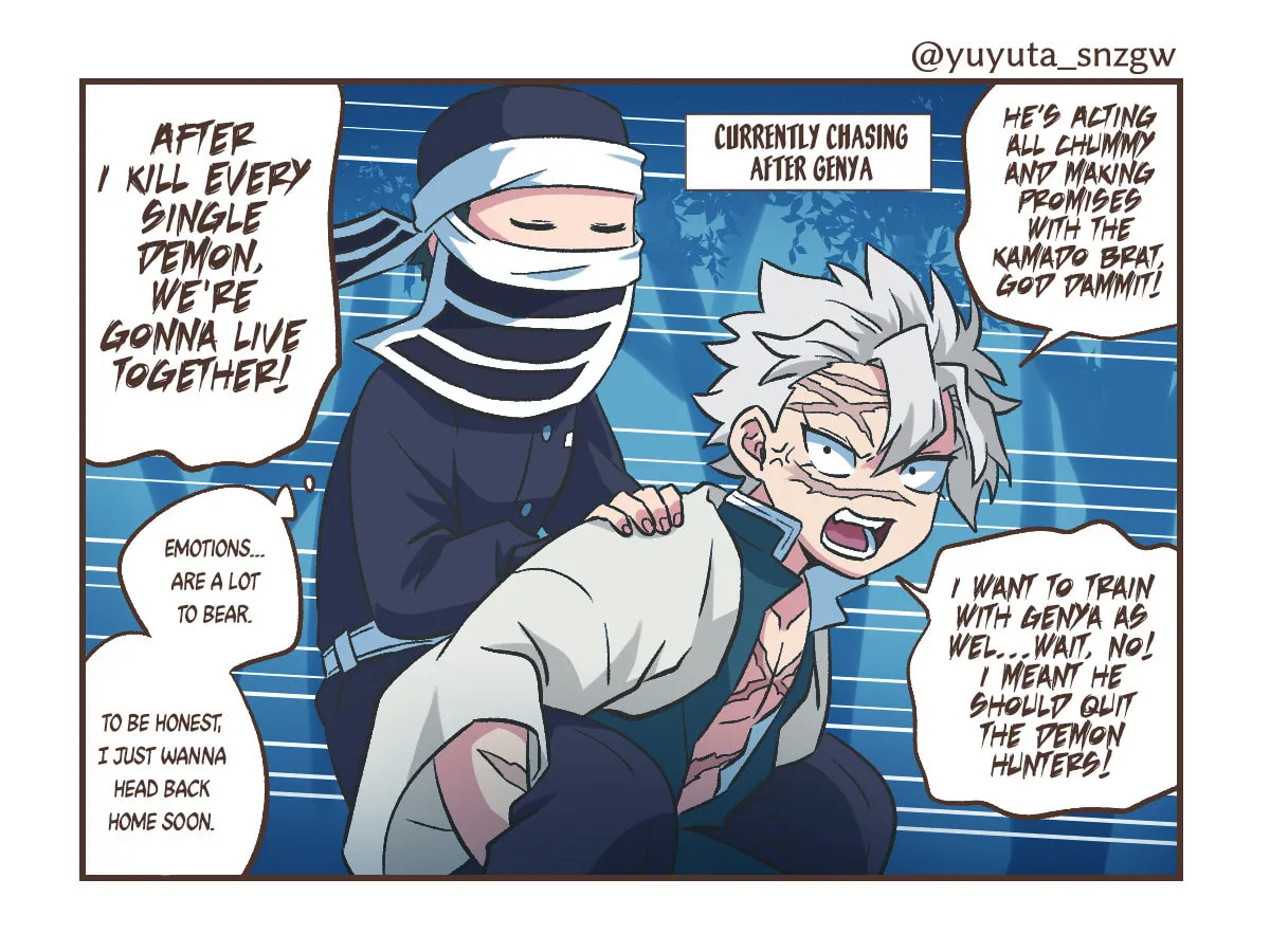 Kimetsu no Yaiba - Genya Doujins Chapter 50 page 57 - 