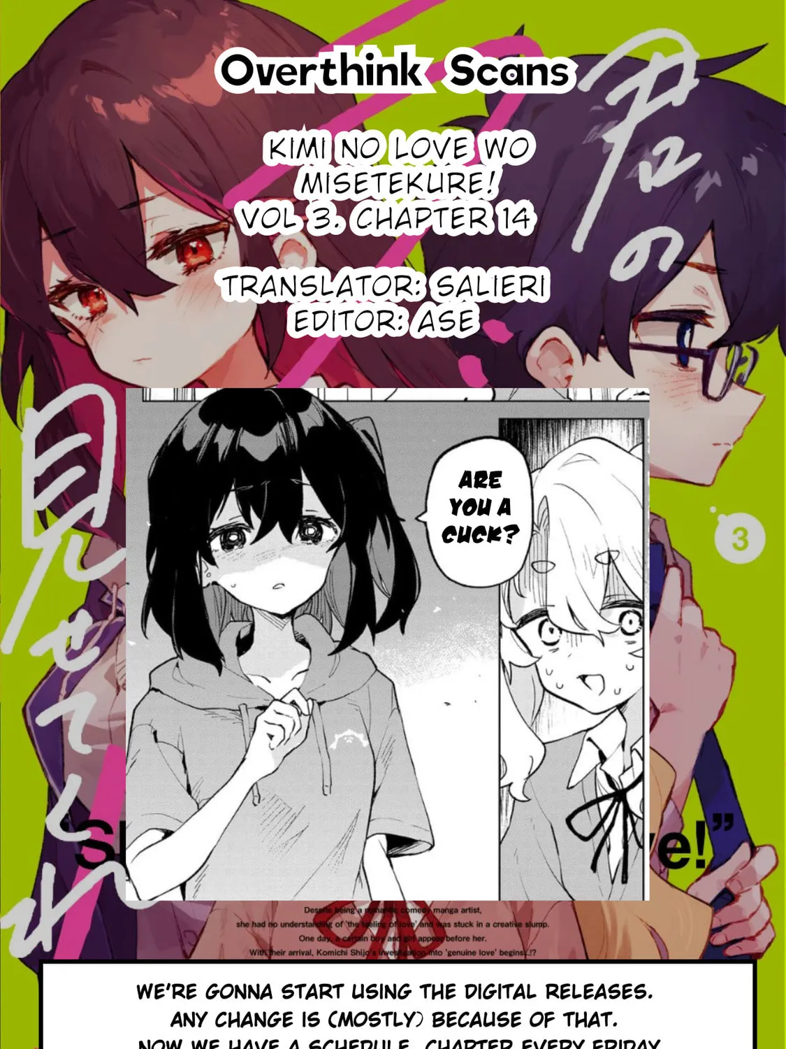 Kimi no Love wo Misetekure! Chapter 14 page 20 - 
