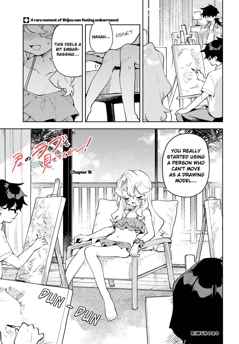 Kimi no Love wo Misetekure! Chapter 18 page 1 - 