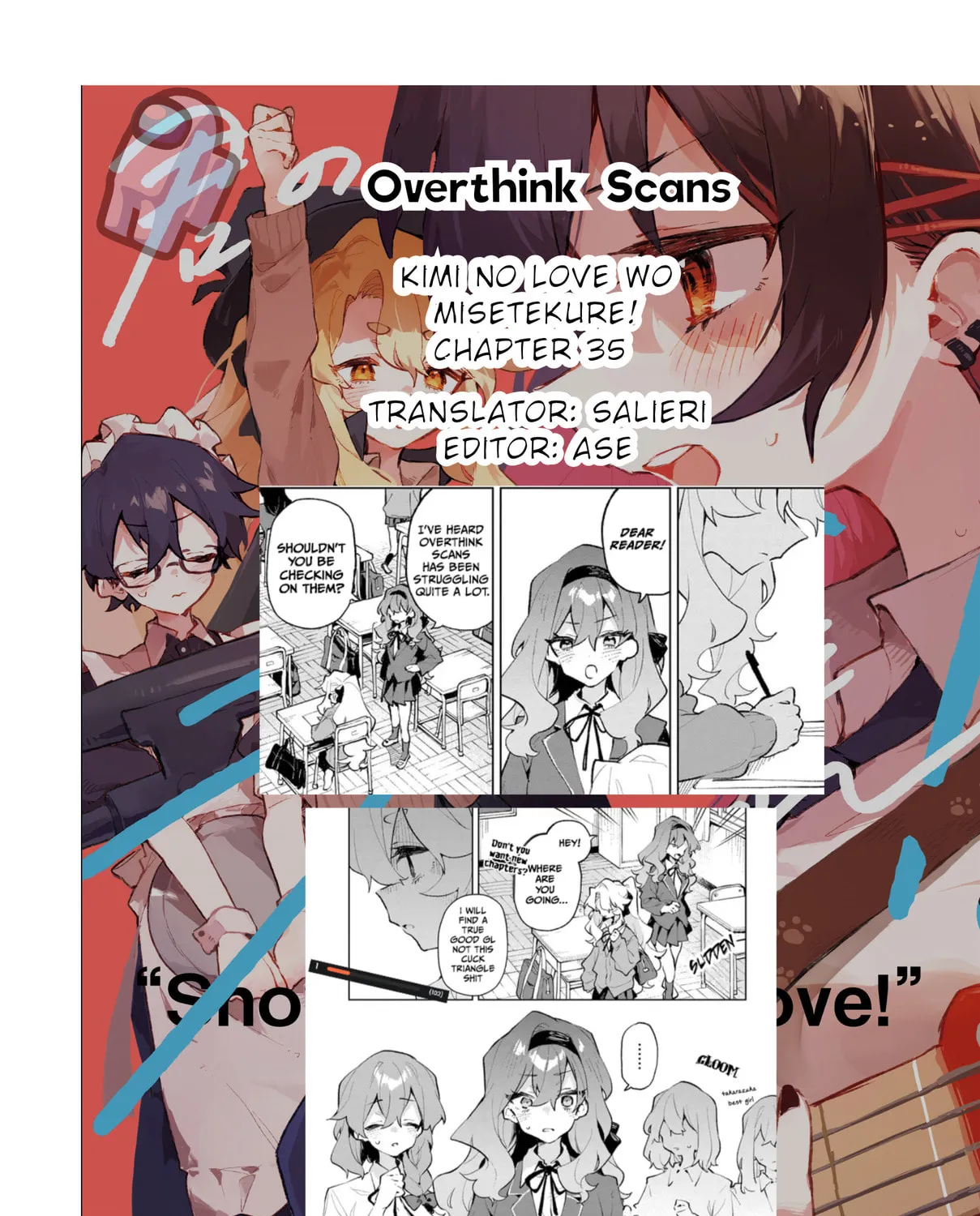 Kimi no Love wo Misetekure! Chapter 35 page 20 - 