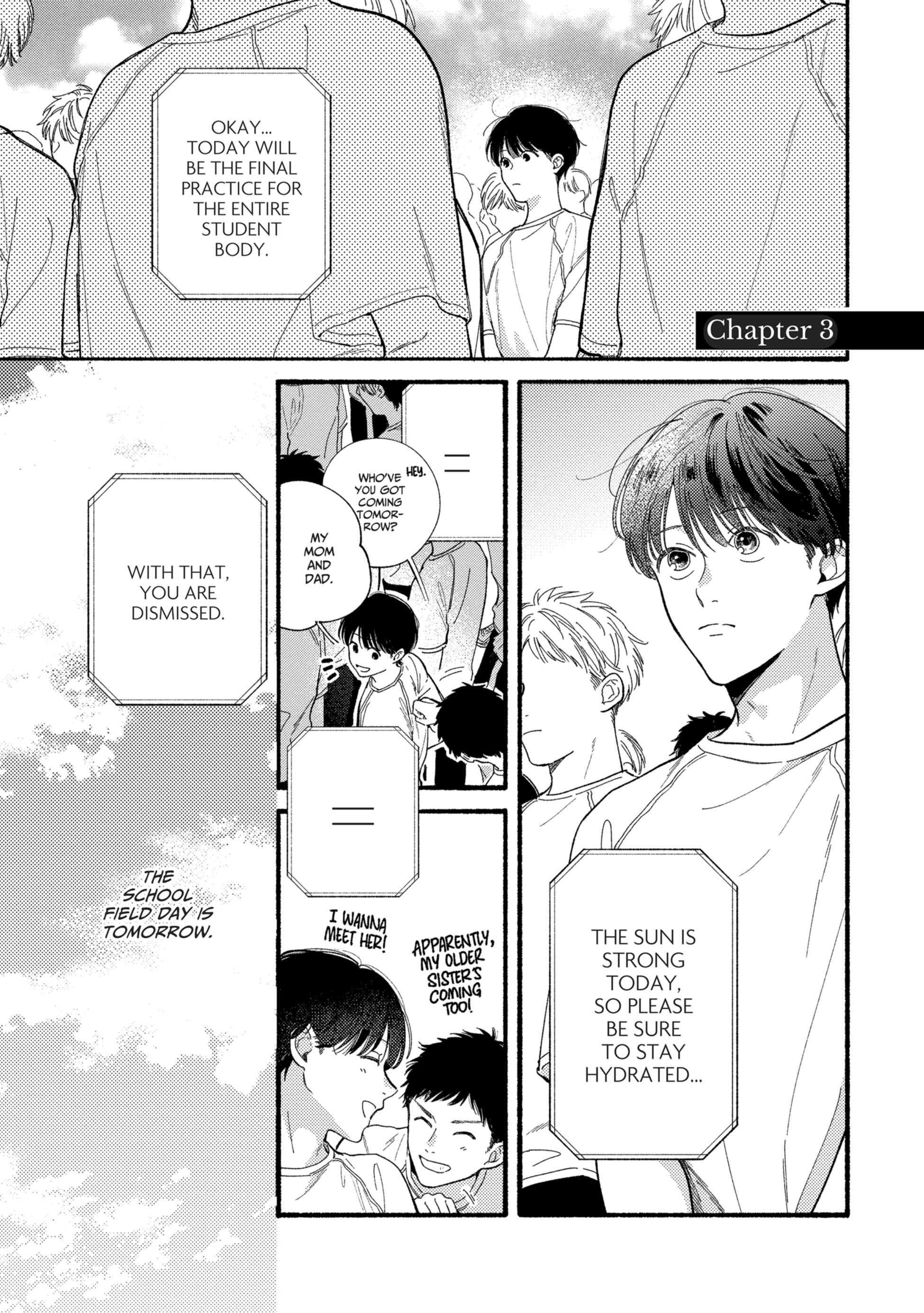 Kimi no Sumire Chapter 3 page 1 - 