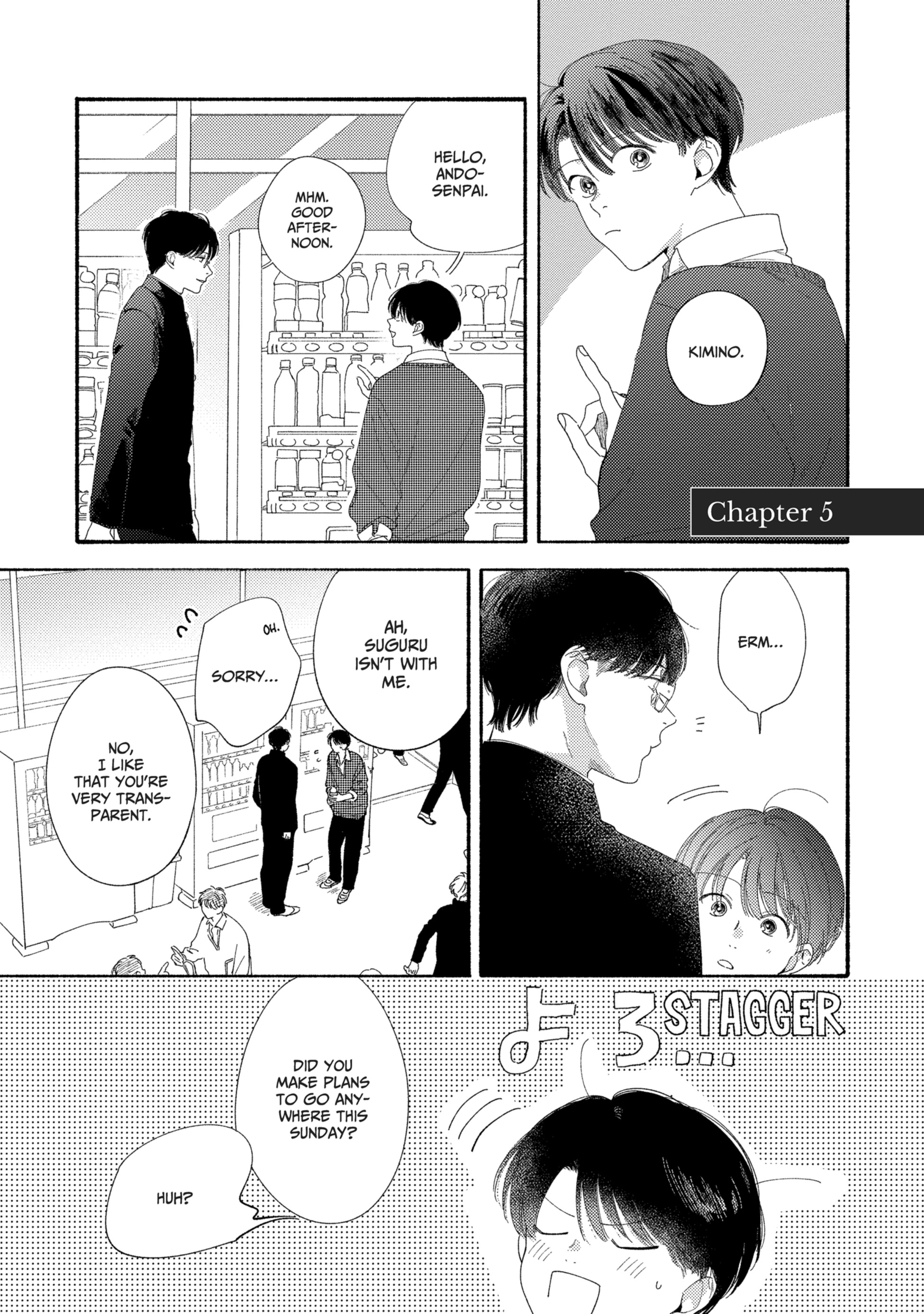 Kimi no Sumire Chapter 5 page 1 - 