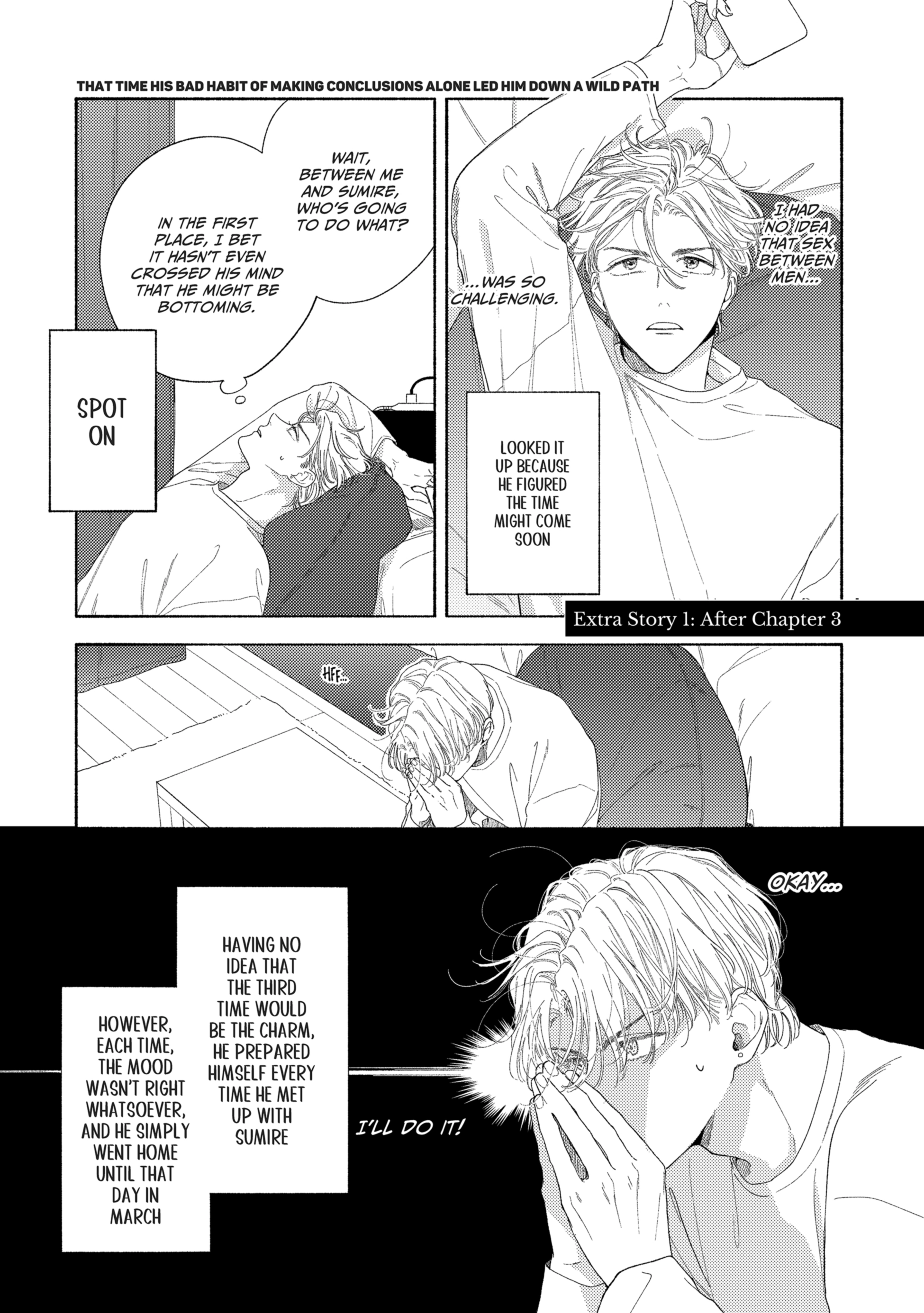 Kimi no Sumire Chapter 6.5 page 1 - 